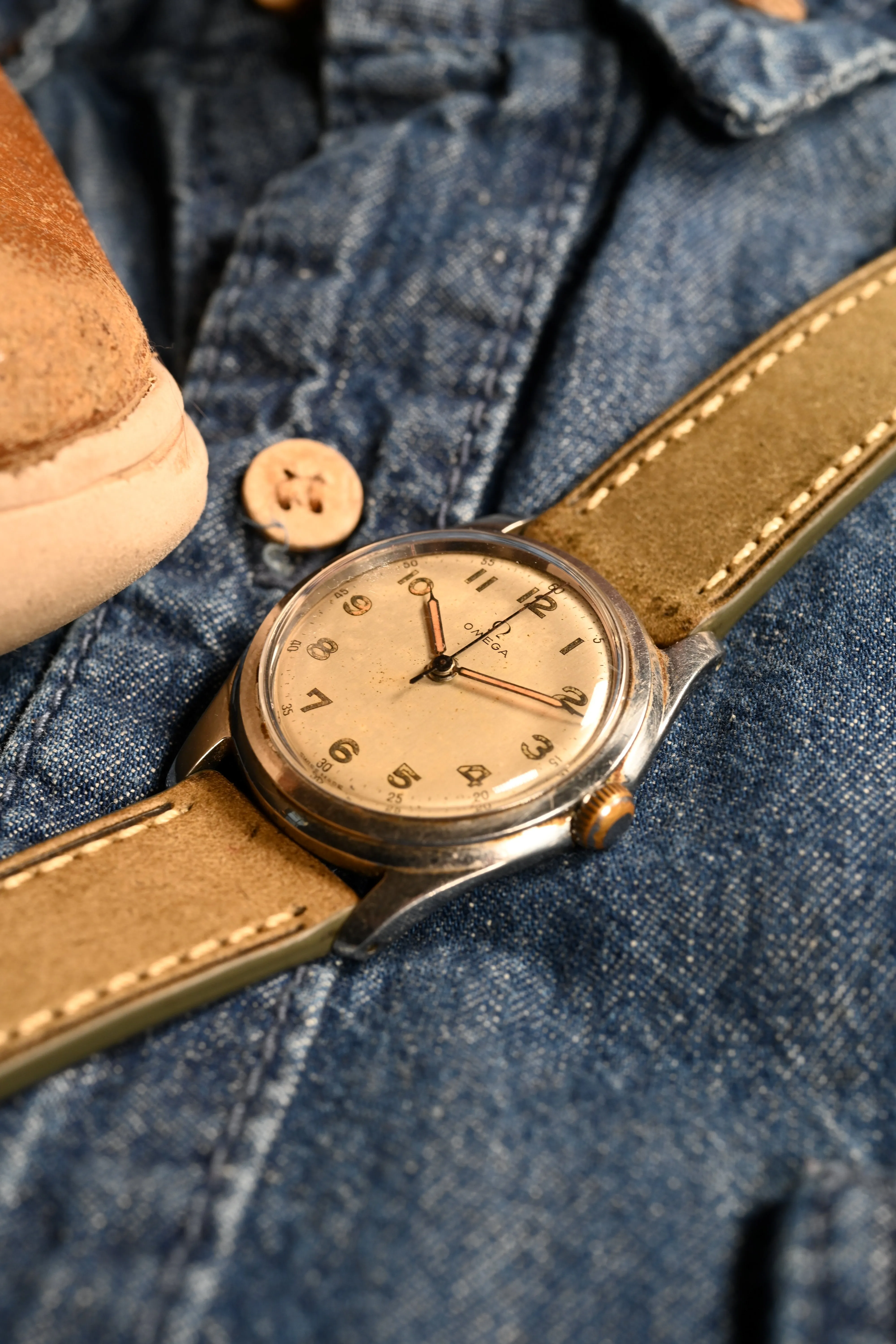 Vintage Omega Military style watch 2523