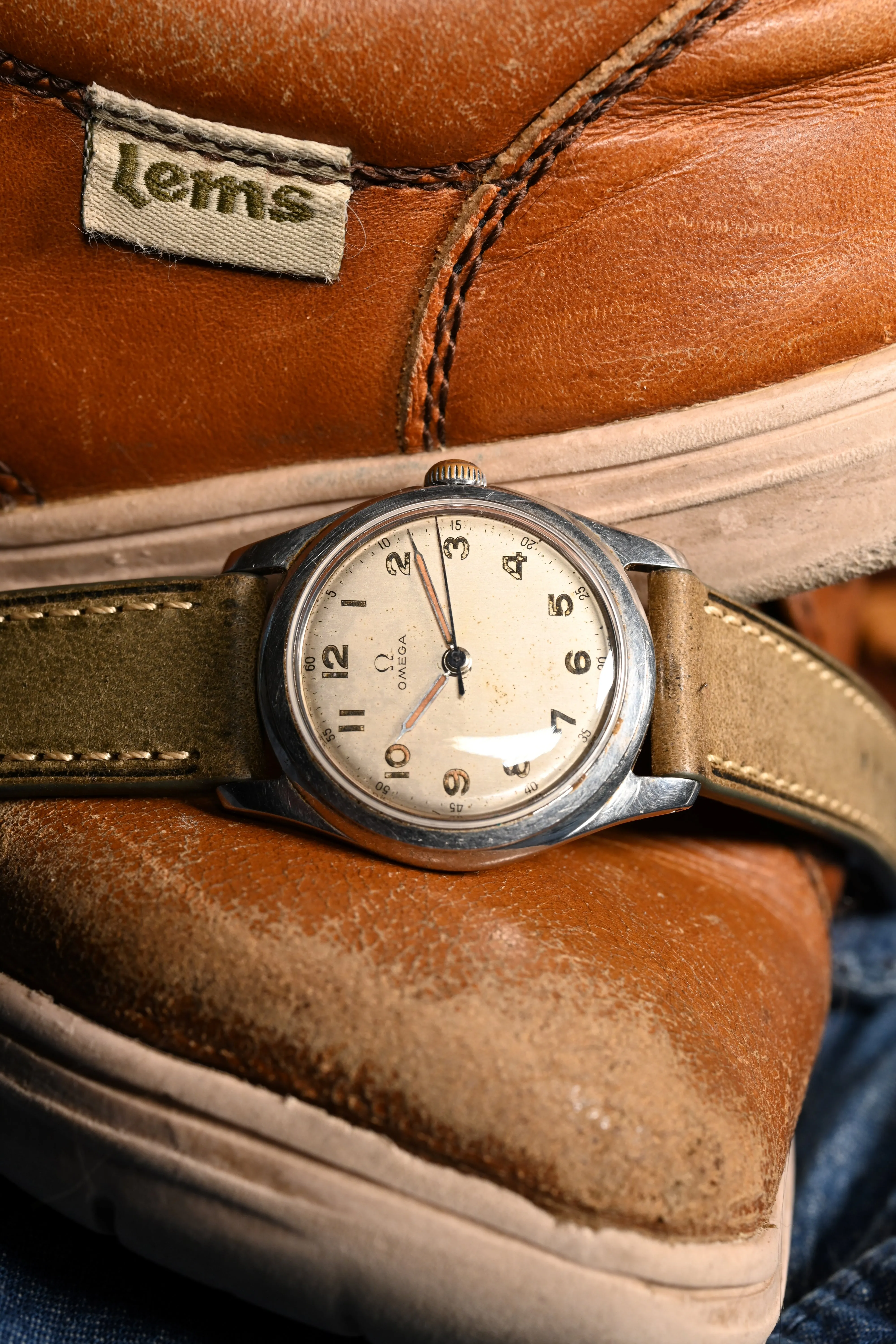 Vintage Omega Military style watch 2523