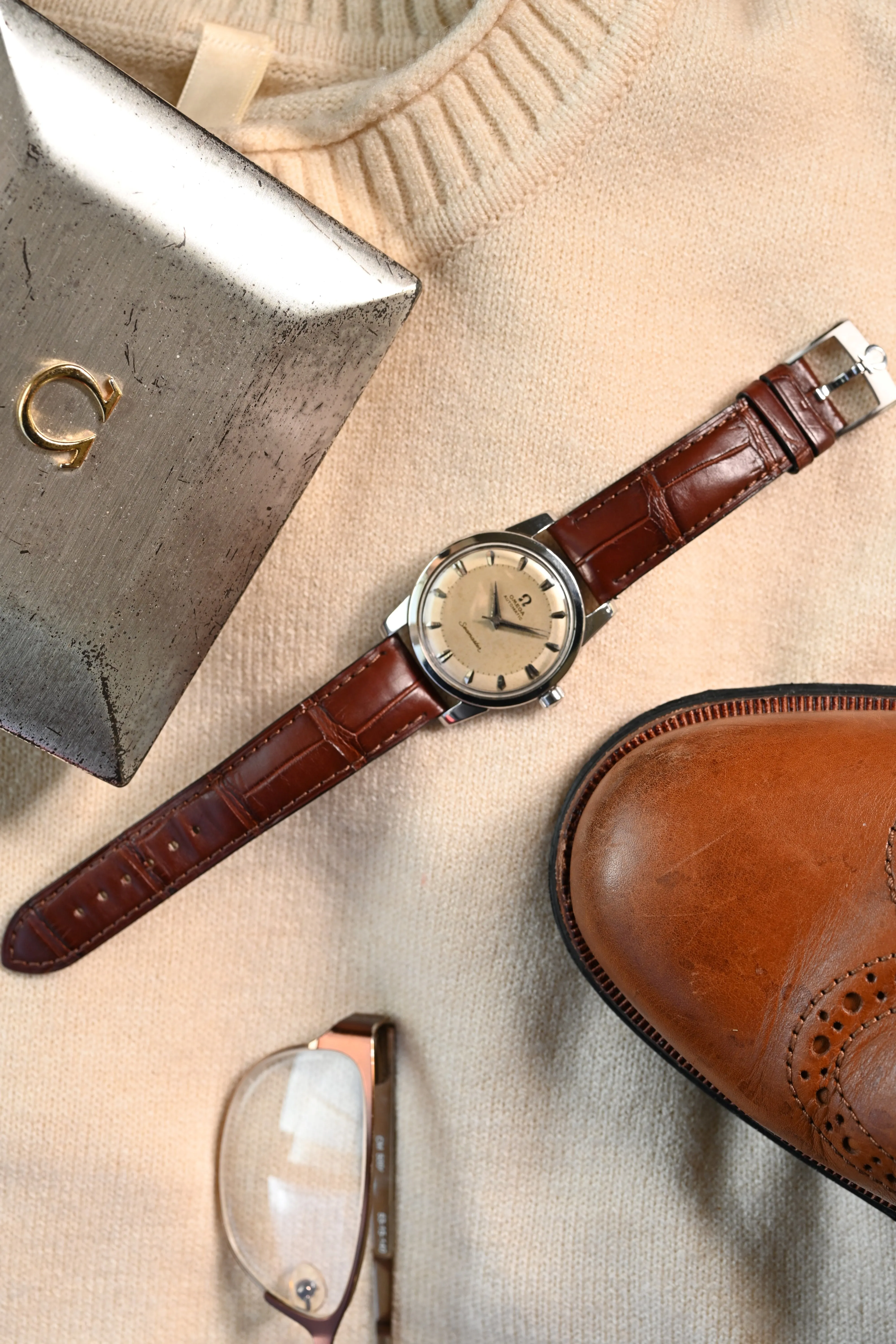 Vintage Omega Seamaster 2846 w/ OEM Omega Strap & Buckle.