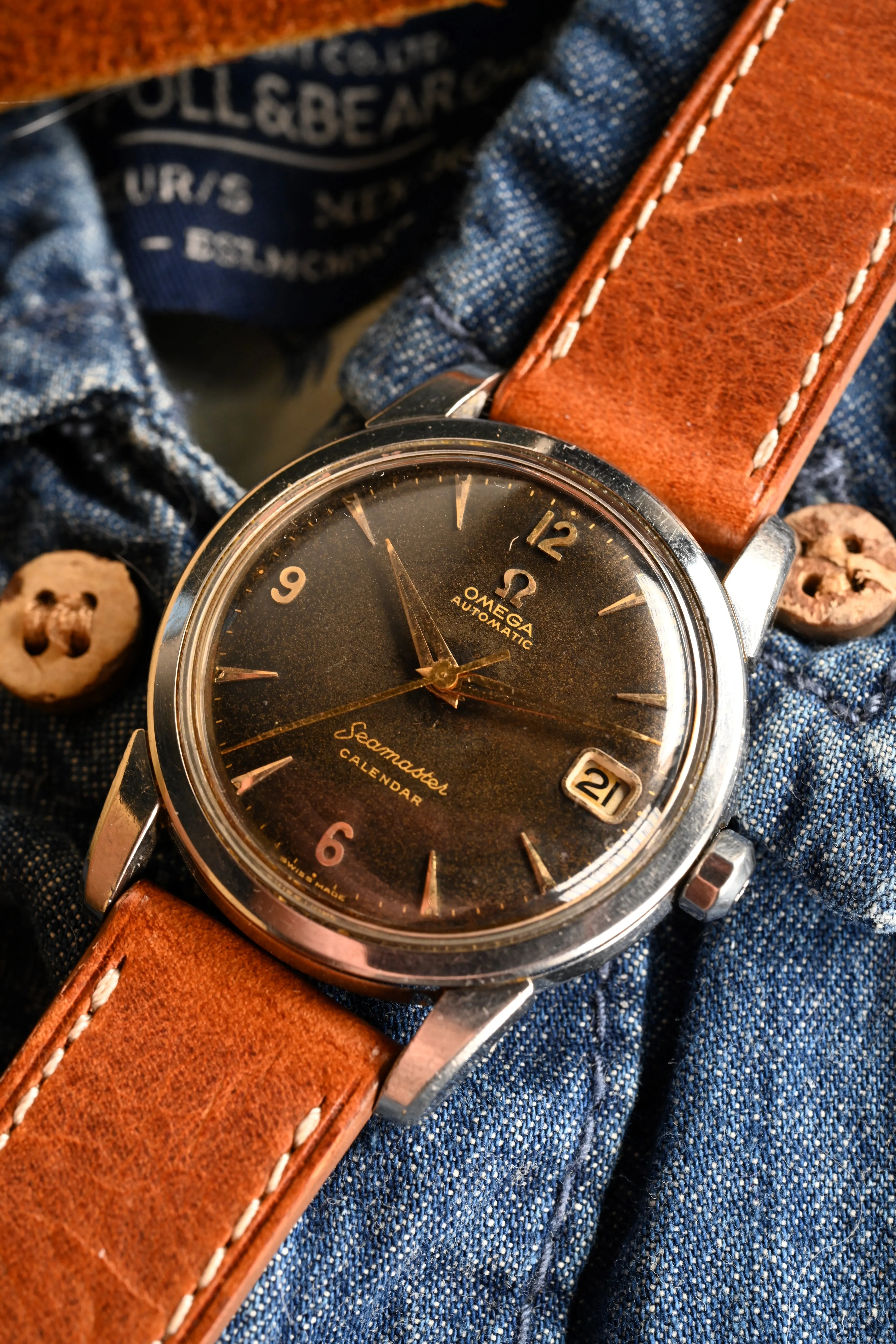 Vintage Omega Seamaster 2849 - Tropical Gilt Dial