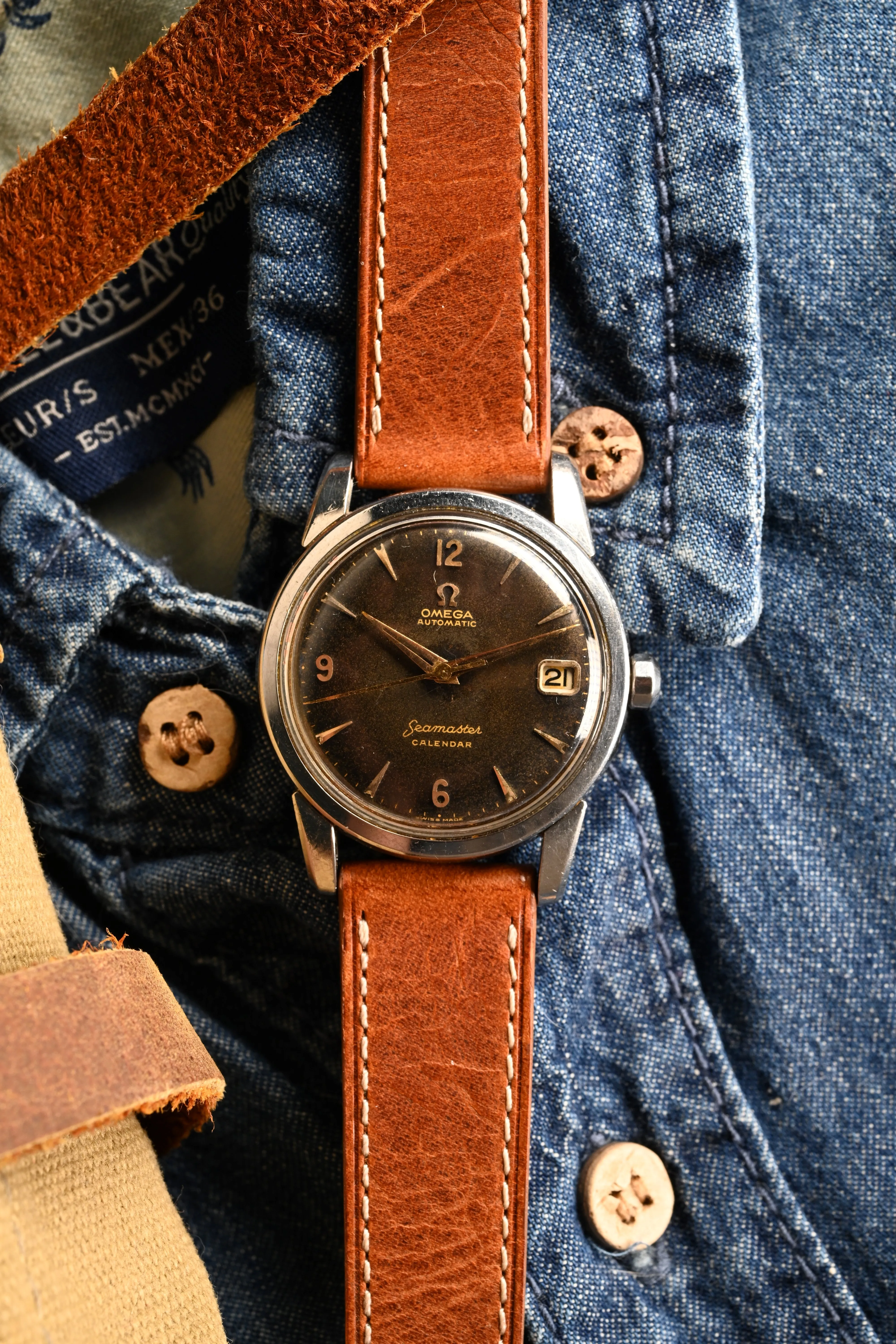 Vintage Omega Seamaster 2849 - Tropical Gilt Dial