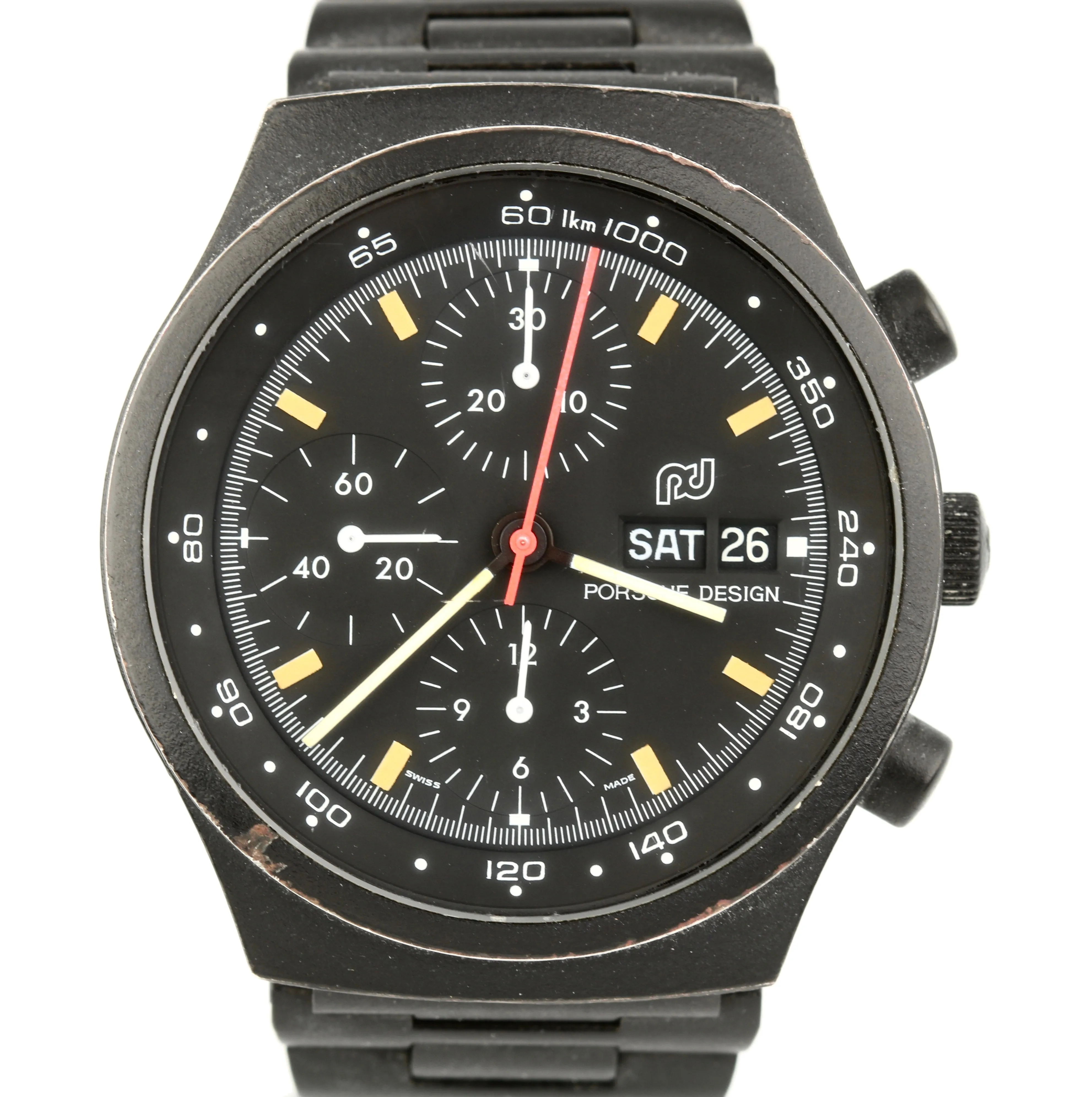 Vintage Porsche Design Orfina Chronograph PVD Chronograph Ref. 7750 40mm Watch