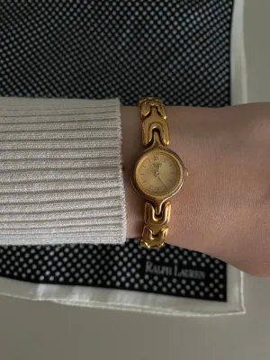 Vintage Pulsar Gold tone Ladies Watch from the 1980s
