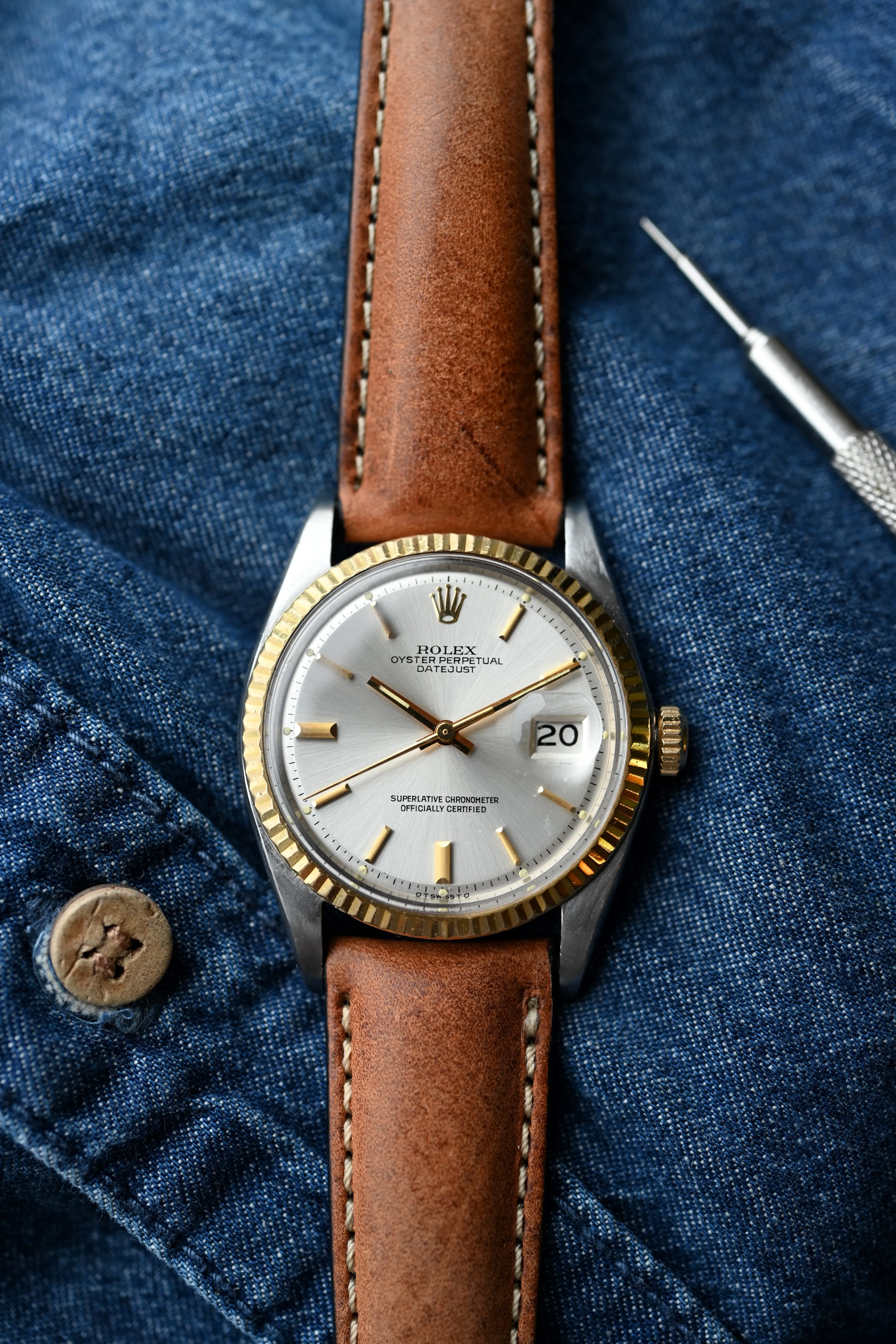 Vintage Rolex Datejust 1601 Sigma Dial