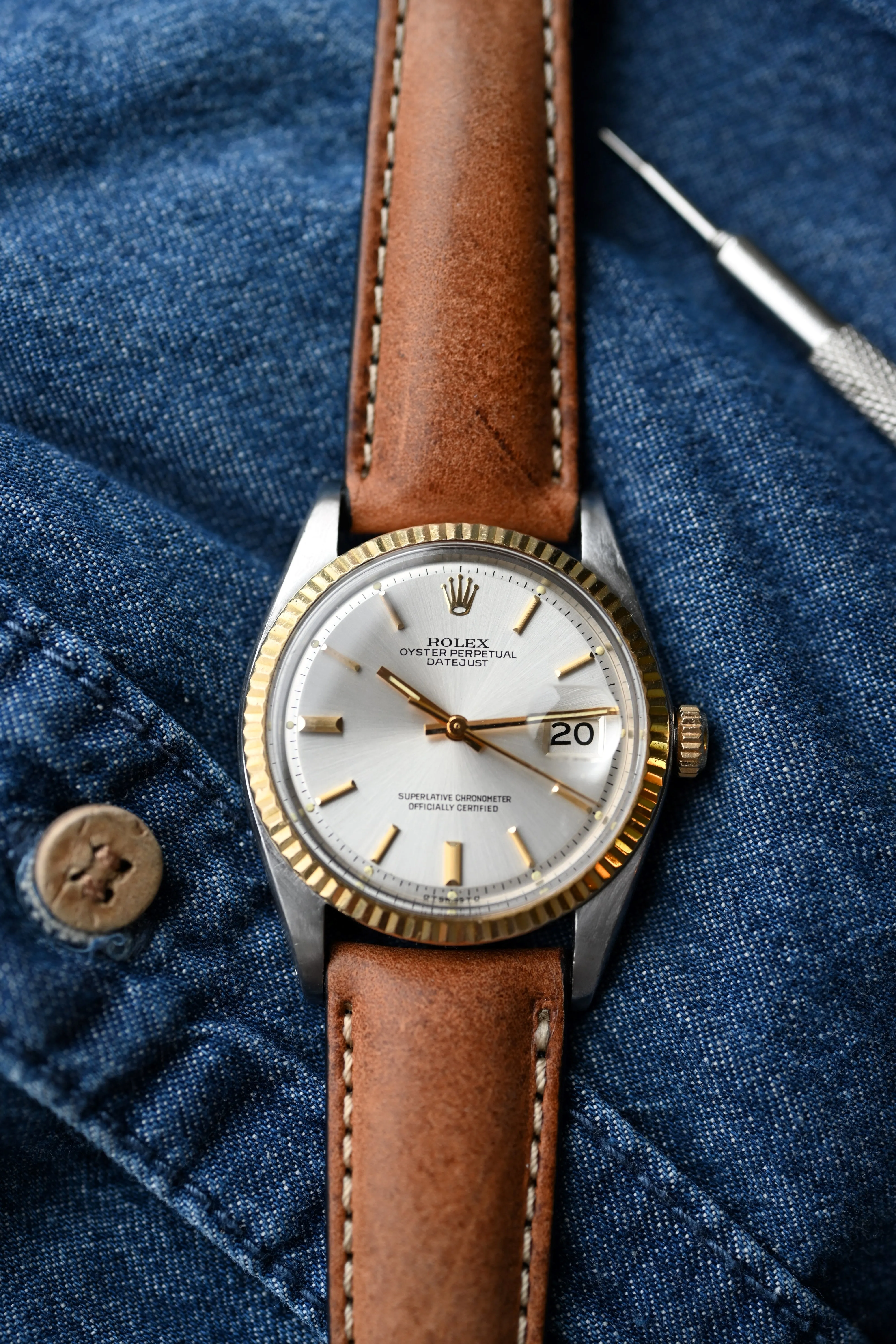 Vintage Rolex Datejust 1601 Sigma Dial