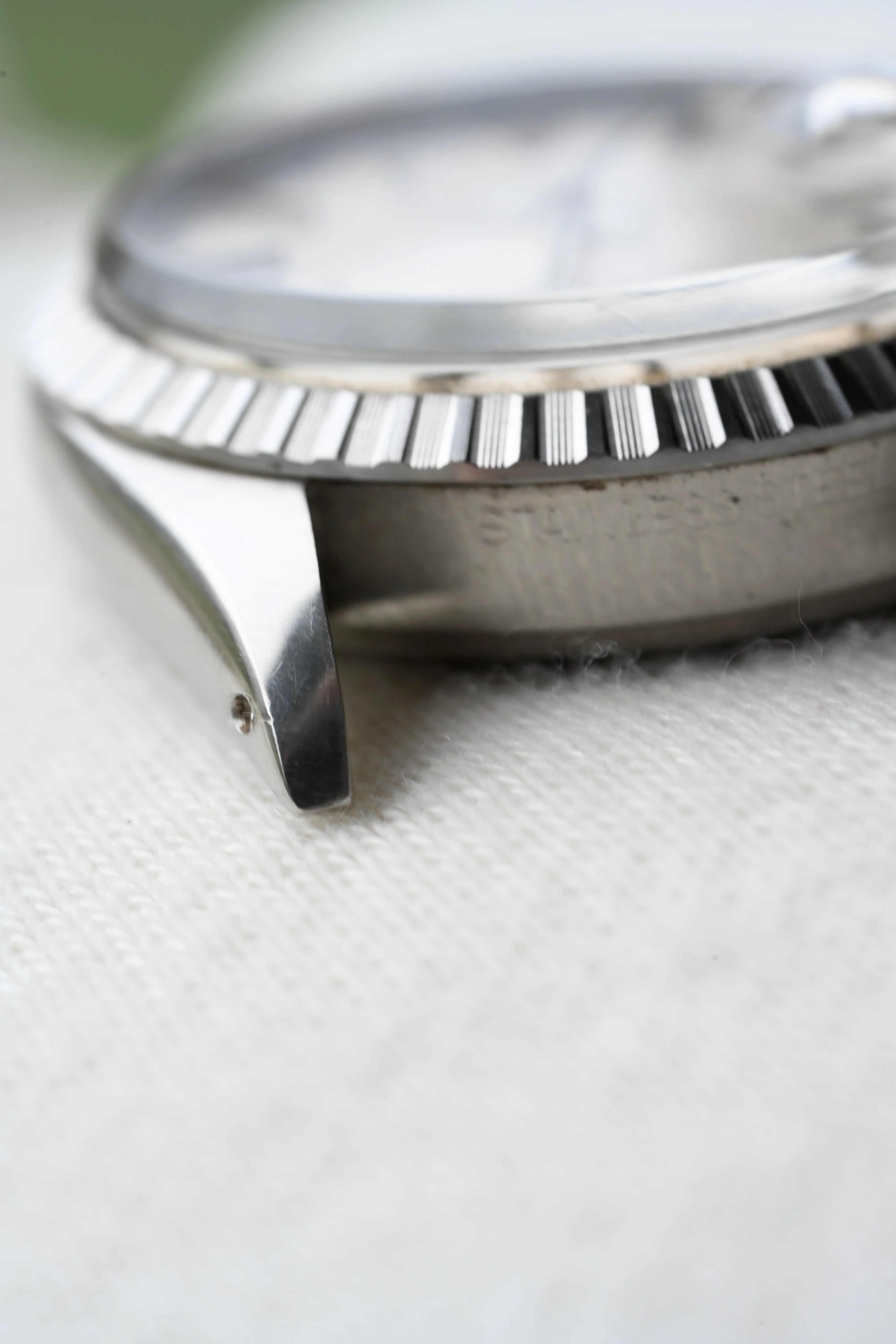 Vintage Rolex Datejust 1603 Snow White