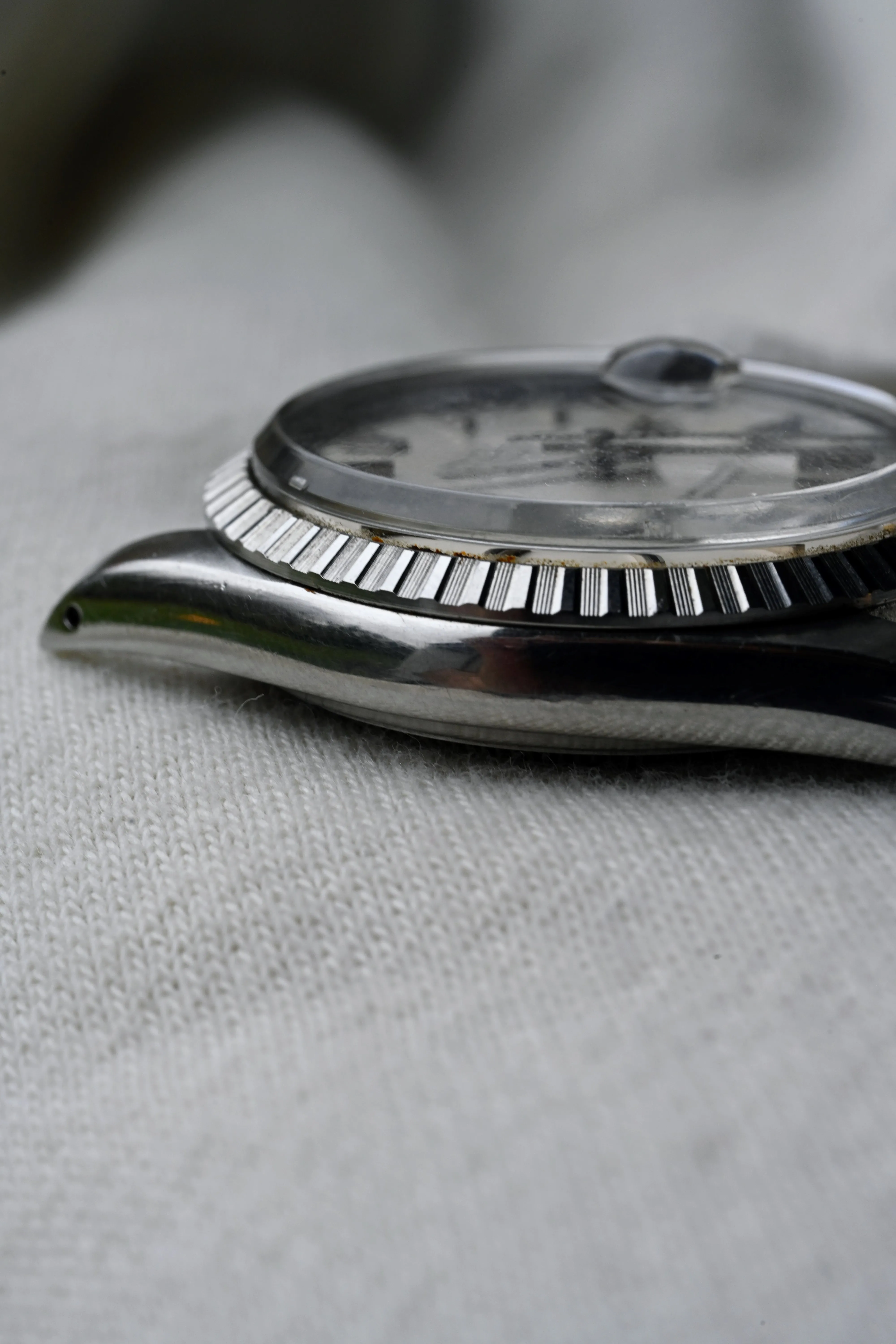 Vintage Rolex Datejust 1603 Snow White