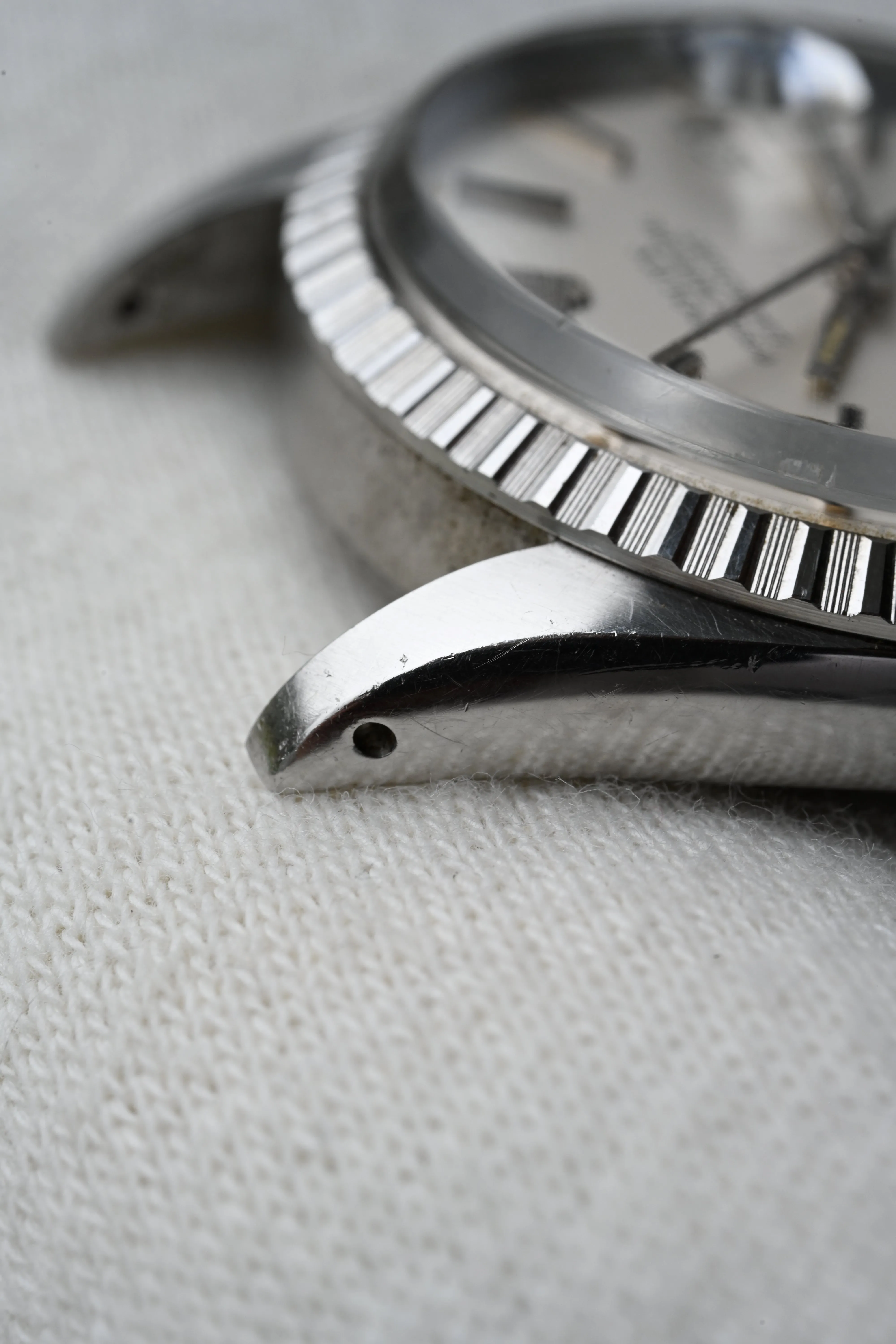 Vintage Rolex Datejust 1603 Snow White