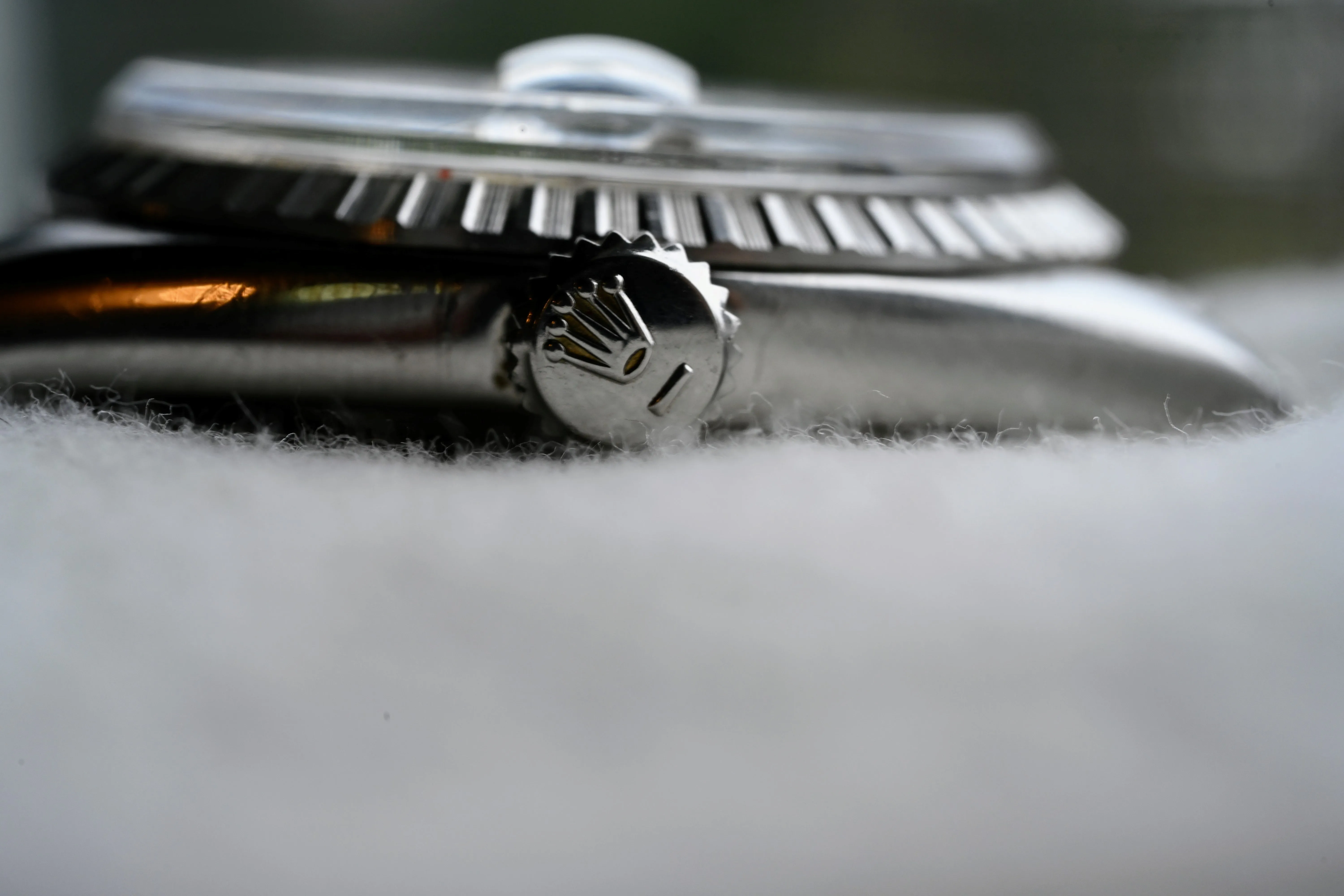 Vintage Rolex Datejust 1603 Snow White