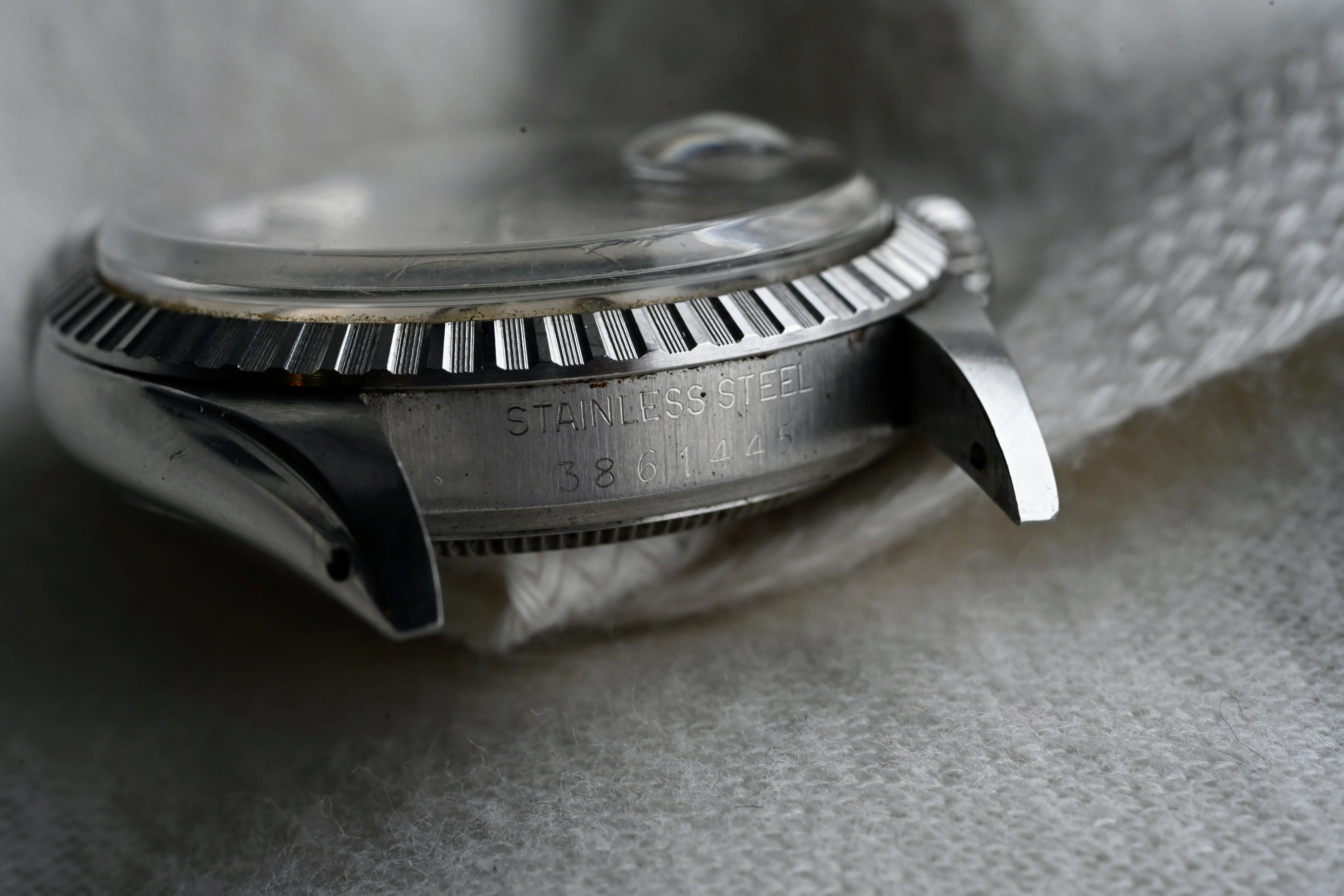 Vintage Rolex Datejust 1603 Snow White
