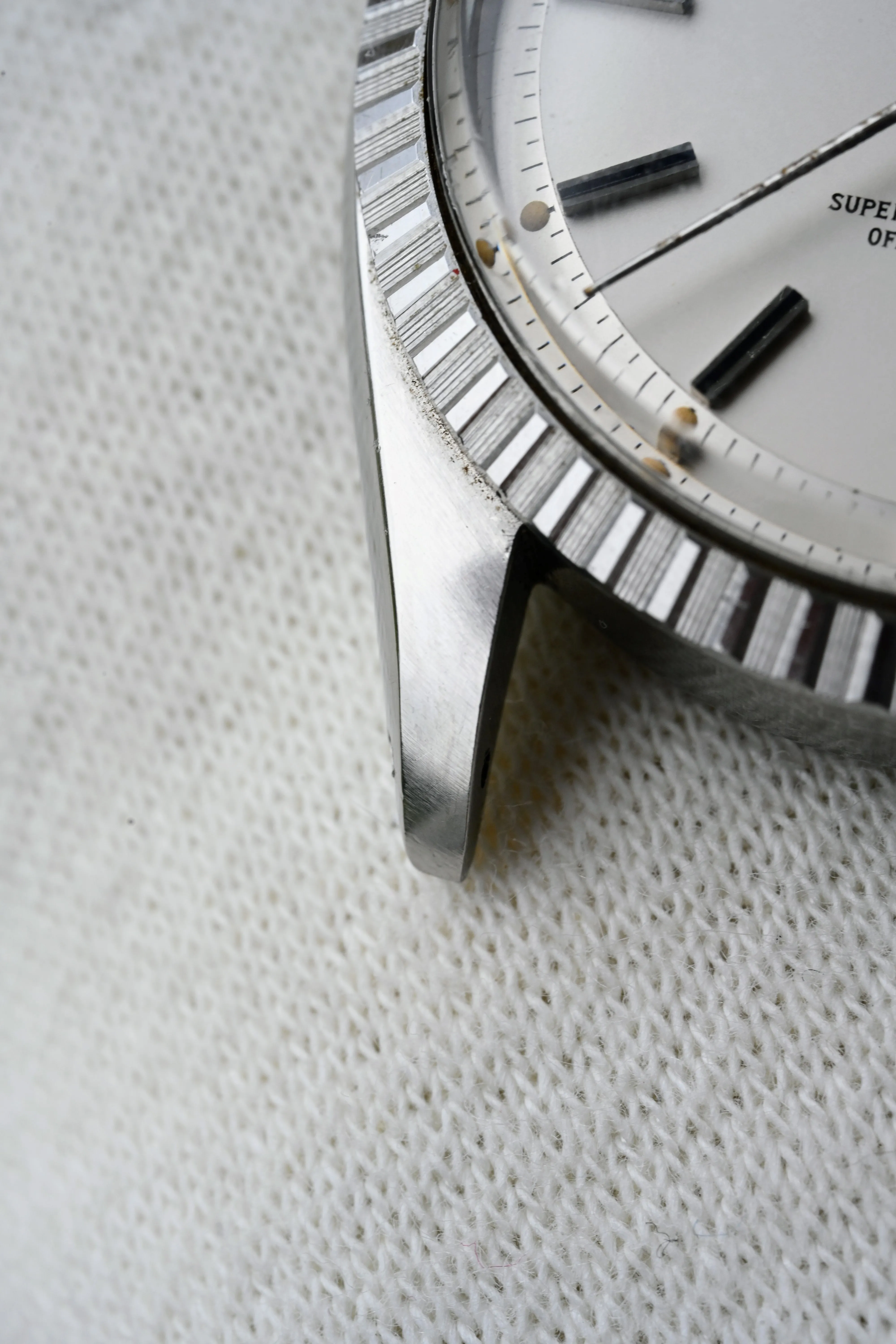 Vintage Rolex Datejust 1603 Snow White