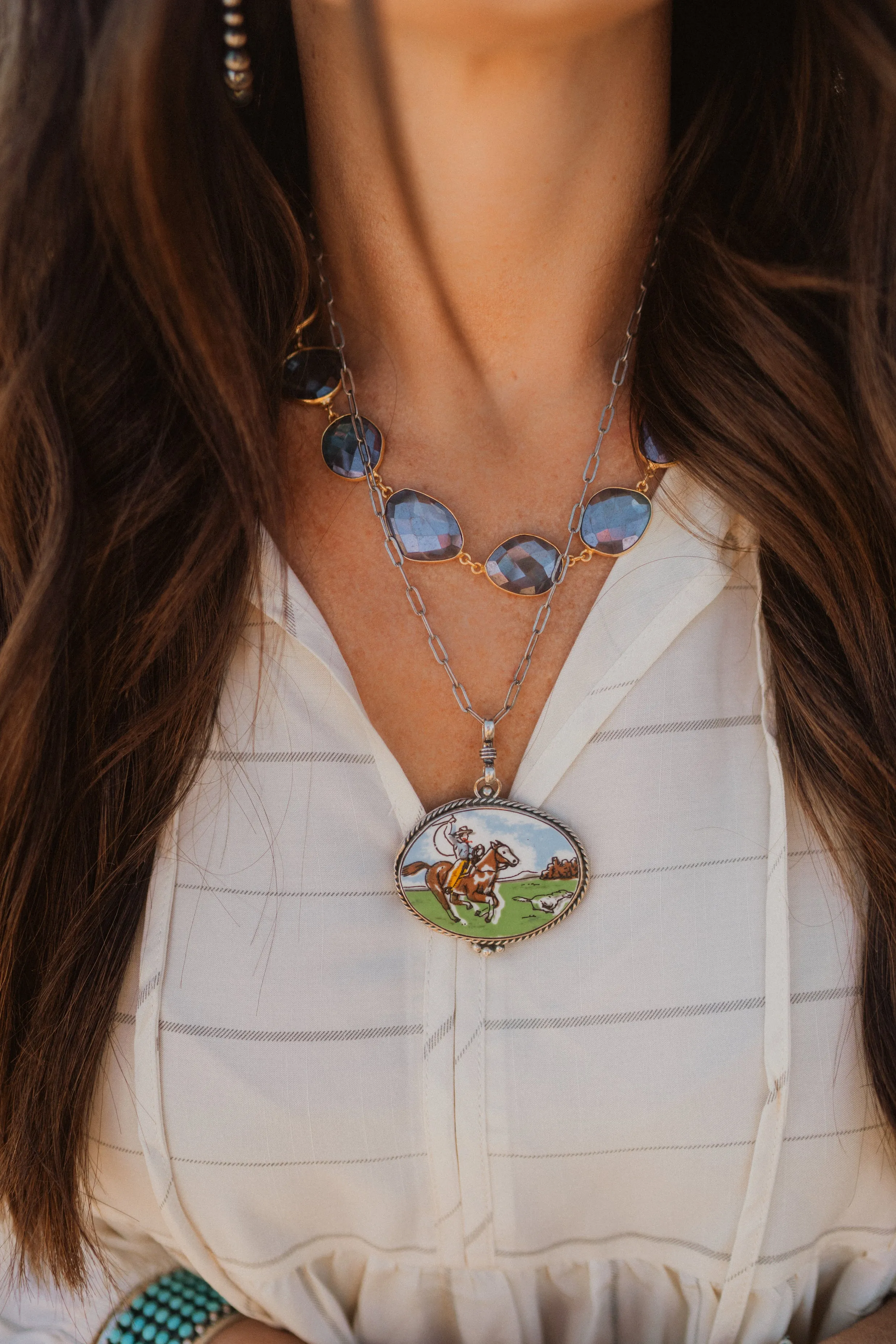 Vintage Roper Necklace Set