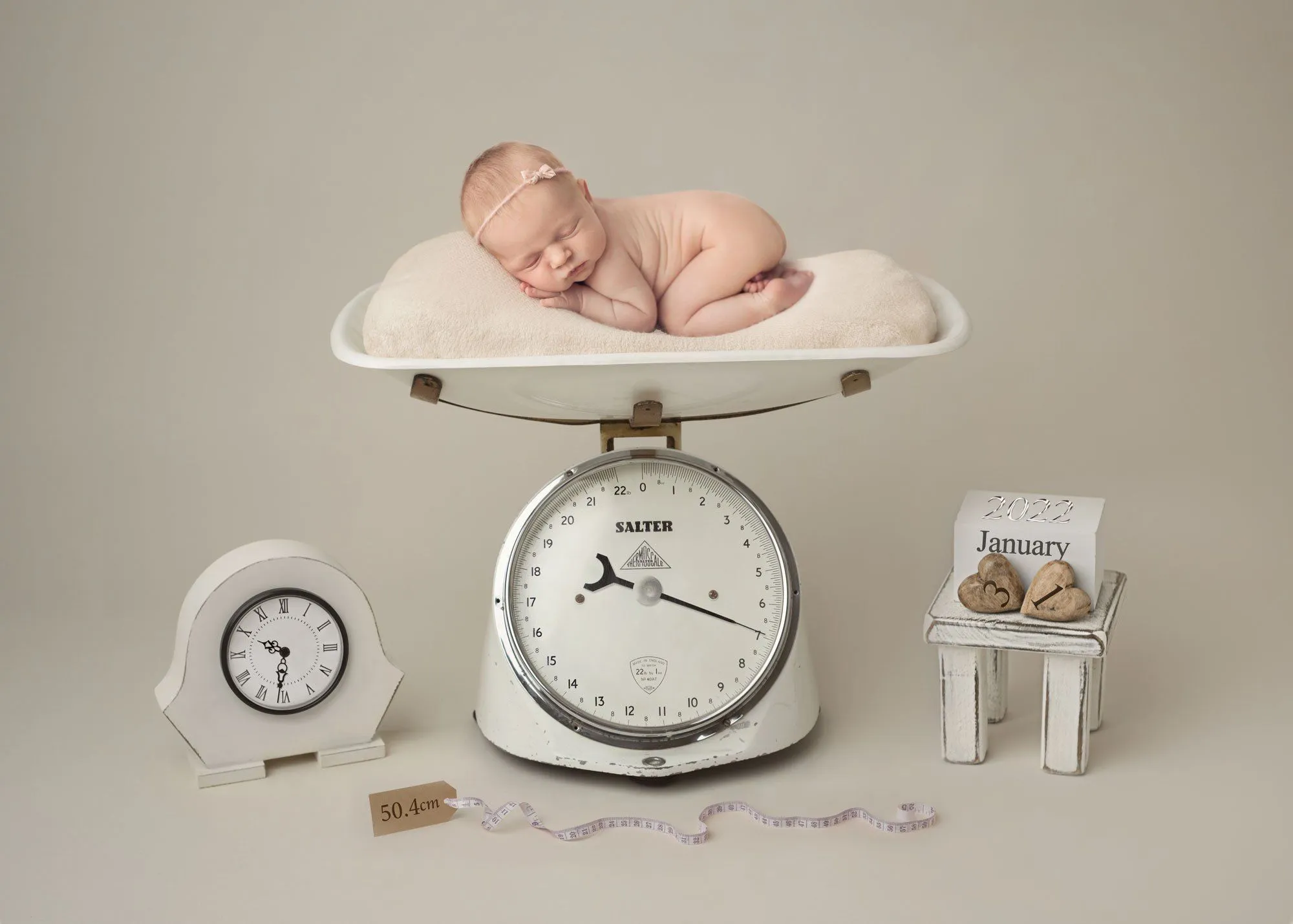 Vintage Scales Digital Background