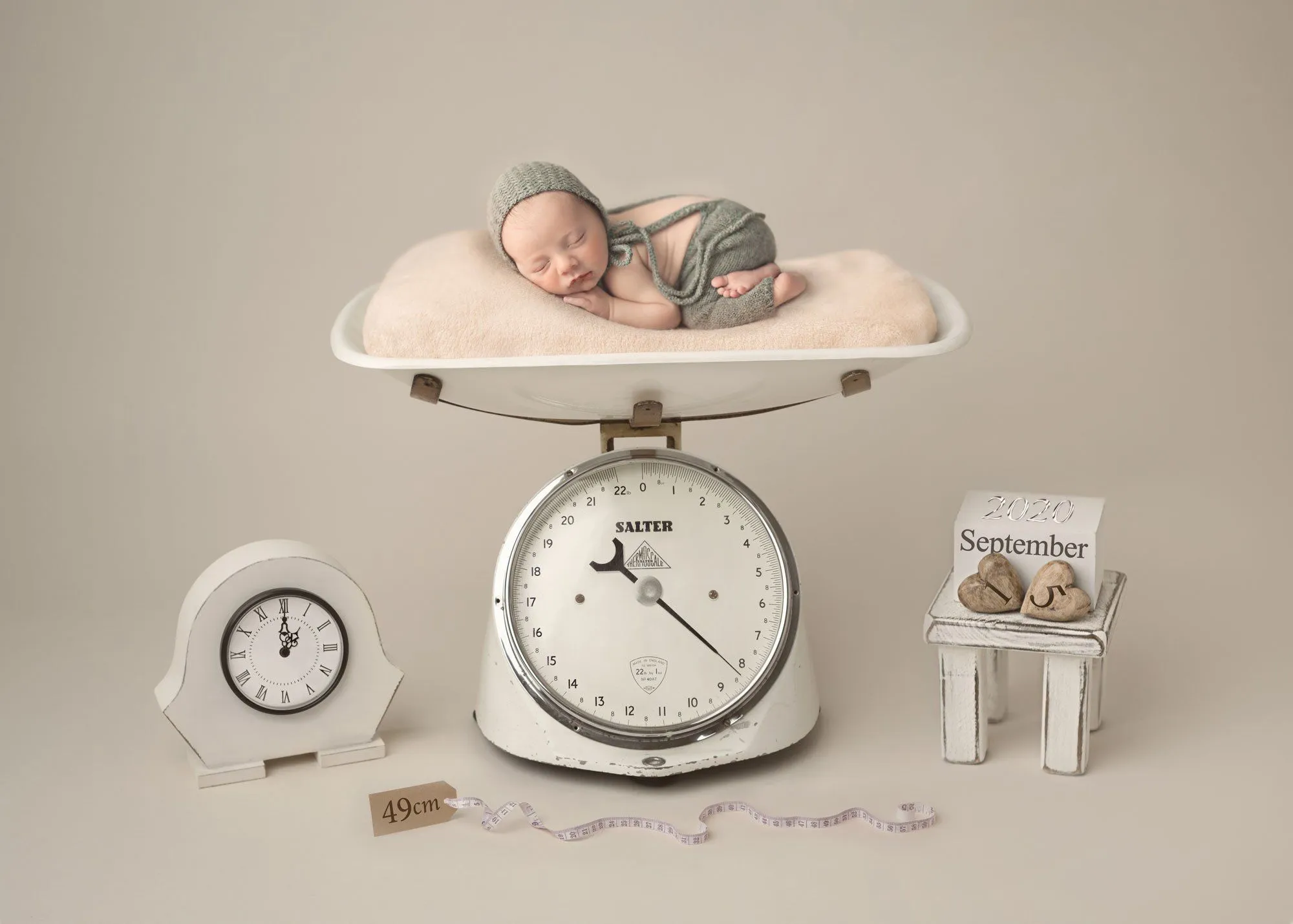 Vintage Scales Digital Background