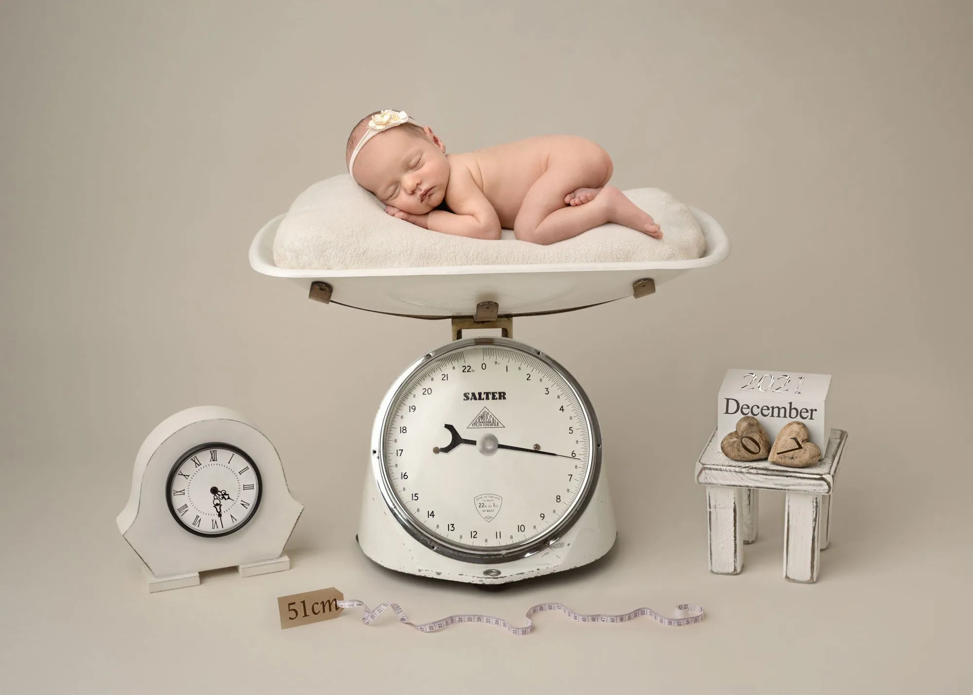 Vintage Scales Digital Background