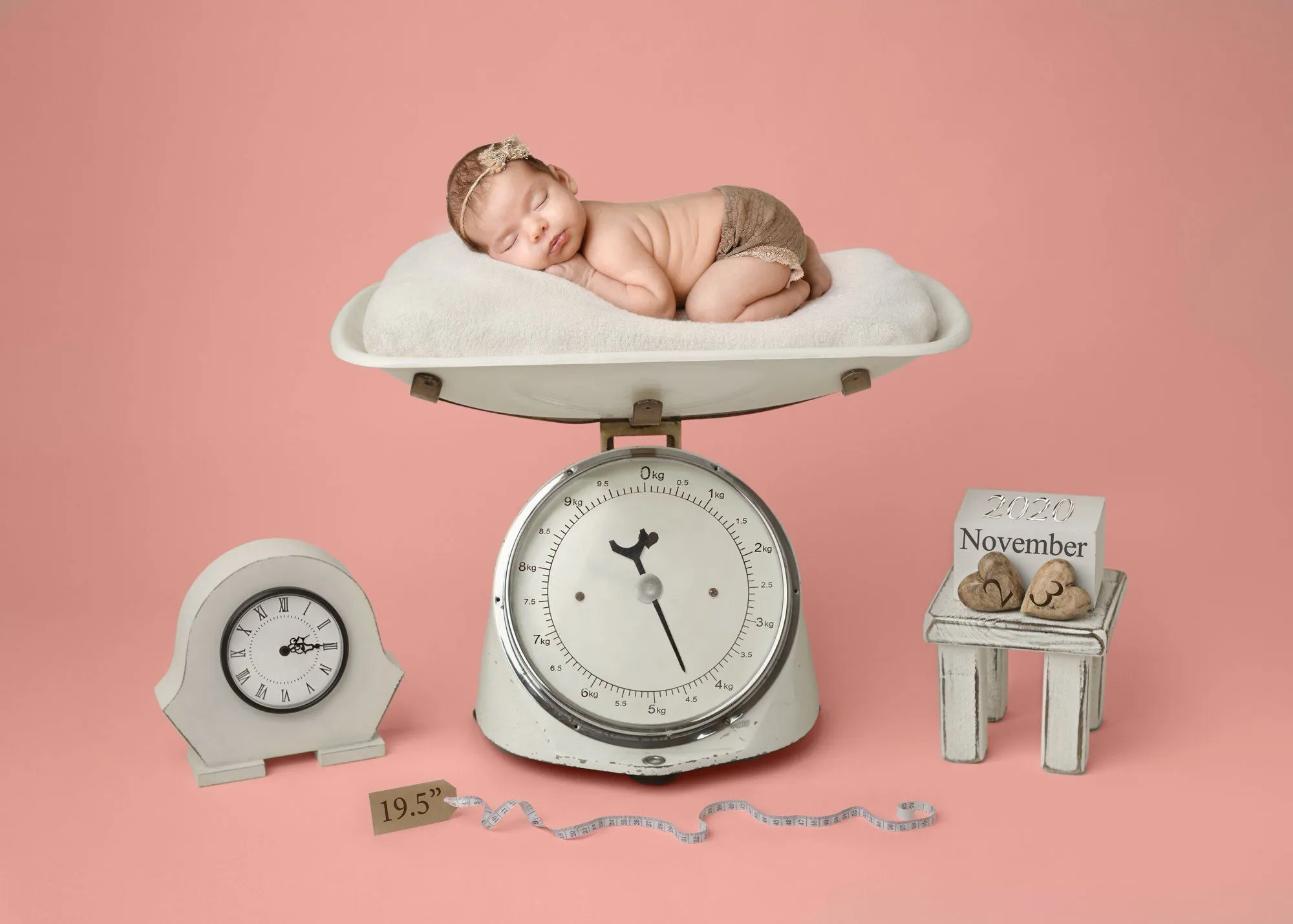 Vintage Scales Digital Background