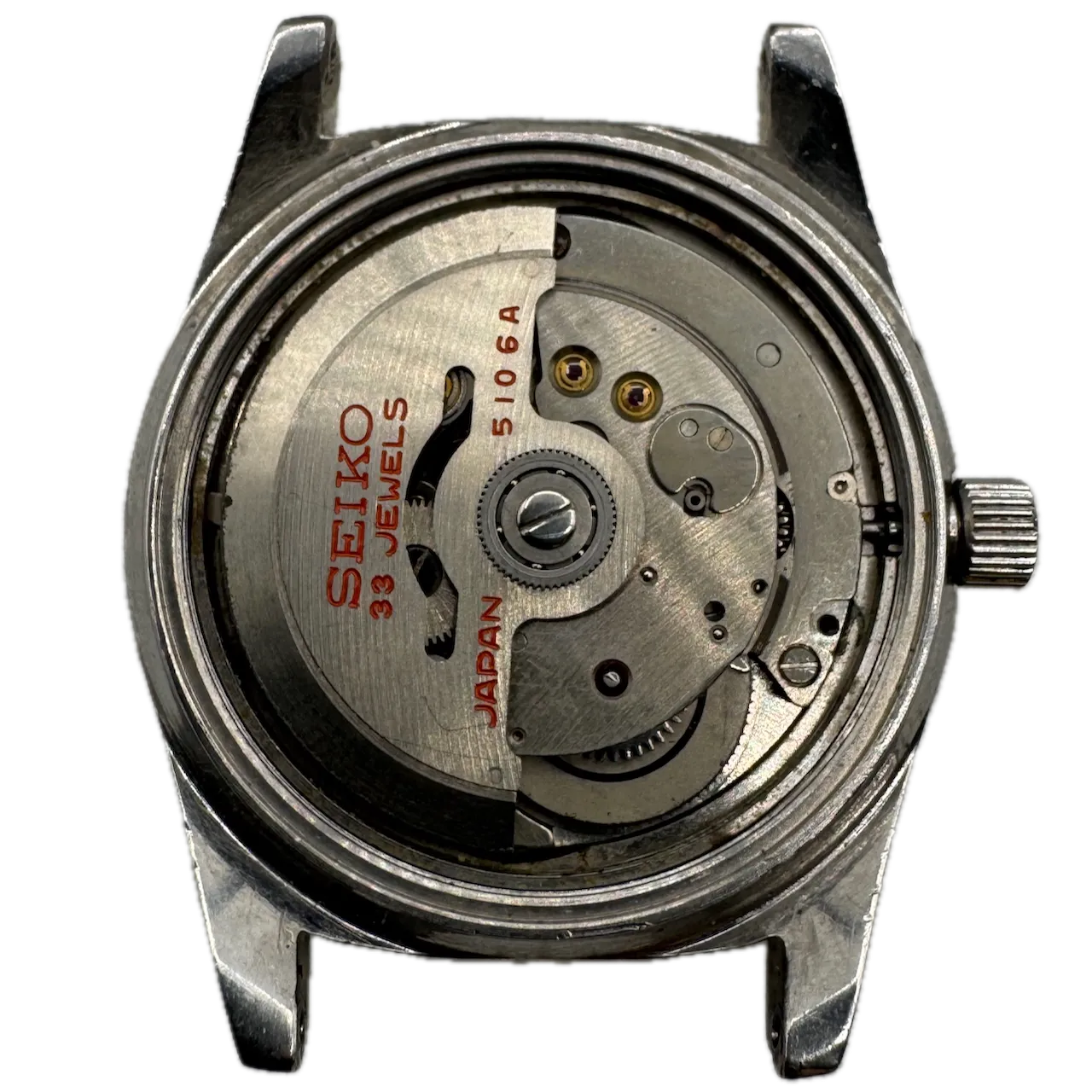 Vintage Seiko 5106-7000 Seikomatic-P Day Date Men's Automatic Wristwatch 5106A