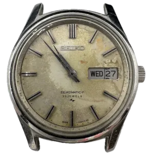 Vintage Seiko 5106-7000 Seikomatic-P Day Date Men's Automatic Wristwatch 5106A