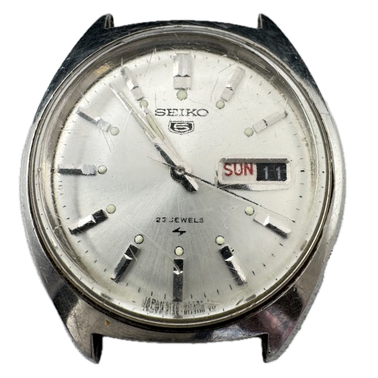 Vintage Seiko 5126-8010 5 Day Date Sunburst Men's Automatic Wristwatch 5126