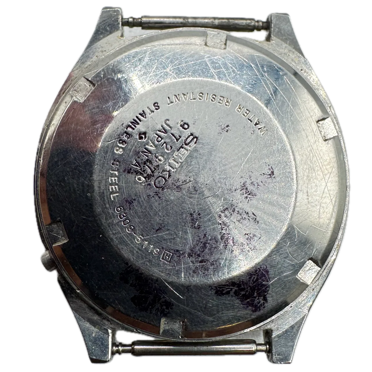 Vintage Seiko 6309-5119 Blue Daydate Men's Automatic Wristwatch 6309 A Steel