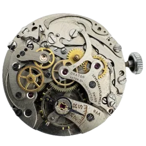 Vintage Thoresen Bi-Compax Chronograph Men's Wristwatch Movement Landeron 48