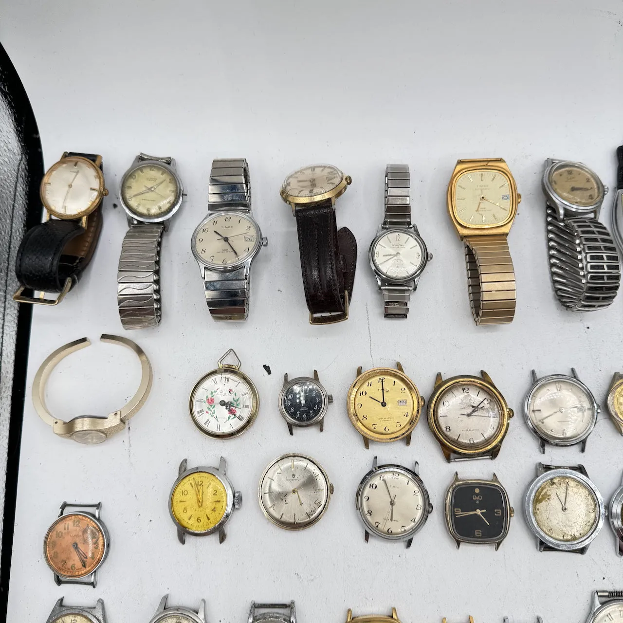 Vintage Timex, Caravelle, Wakmann, etc. Lot of 50 Mechanical Wristwatch 1