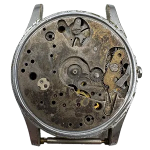 Vintage Unbranded Men's Chronograph Wristwatch Venus 170 Swiss Stainless Steel