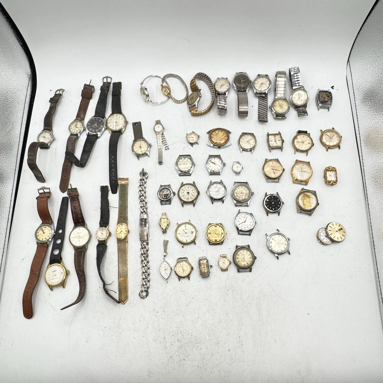 Vintage Wittnauer, Helbros, Timex, etc. Lot of 50 Mechanical Wristwatch 3