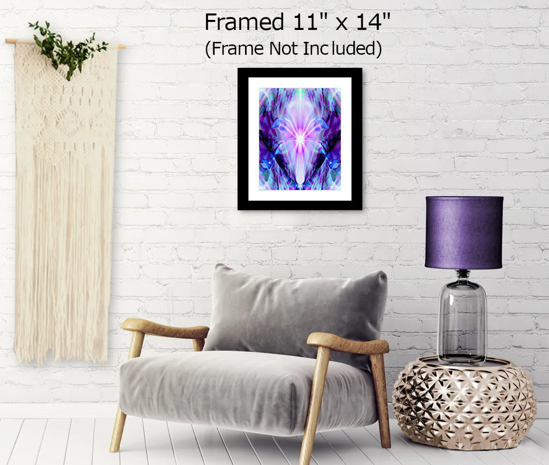 Violet White Crown Chakra Angel "Nirvana"