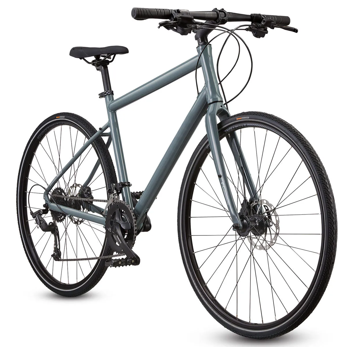 Vivace A1 Carbon-F Hybrid Bike - Grey (Medium, 17")