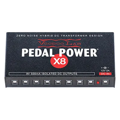 VOODOO LAB Pedal Power X8