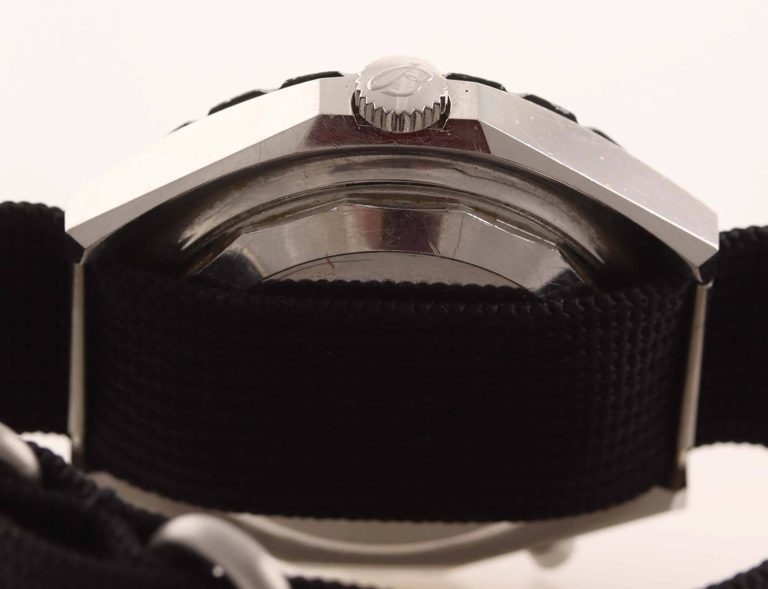 VTG Breitling Chronomat Cal 11 1808 11525/67 Chronograph Date 48mm Steel Watch