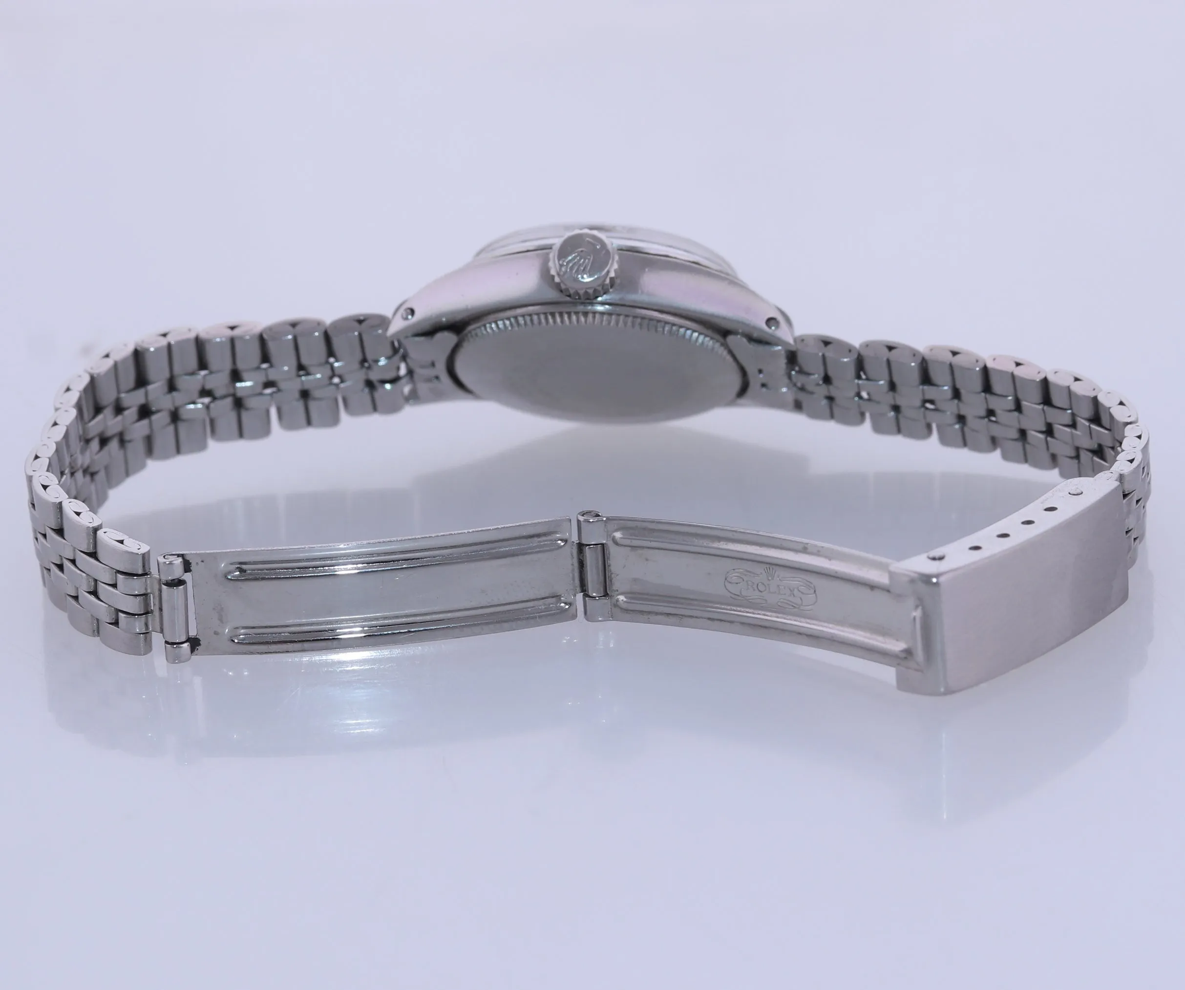 VTG Ladies Tudor Rolex Princess Just Date 9240/0 Jubilee Oyster Steel 25mm Watch