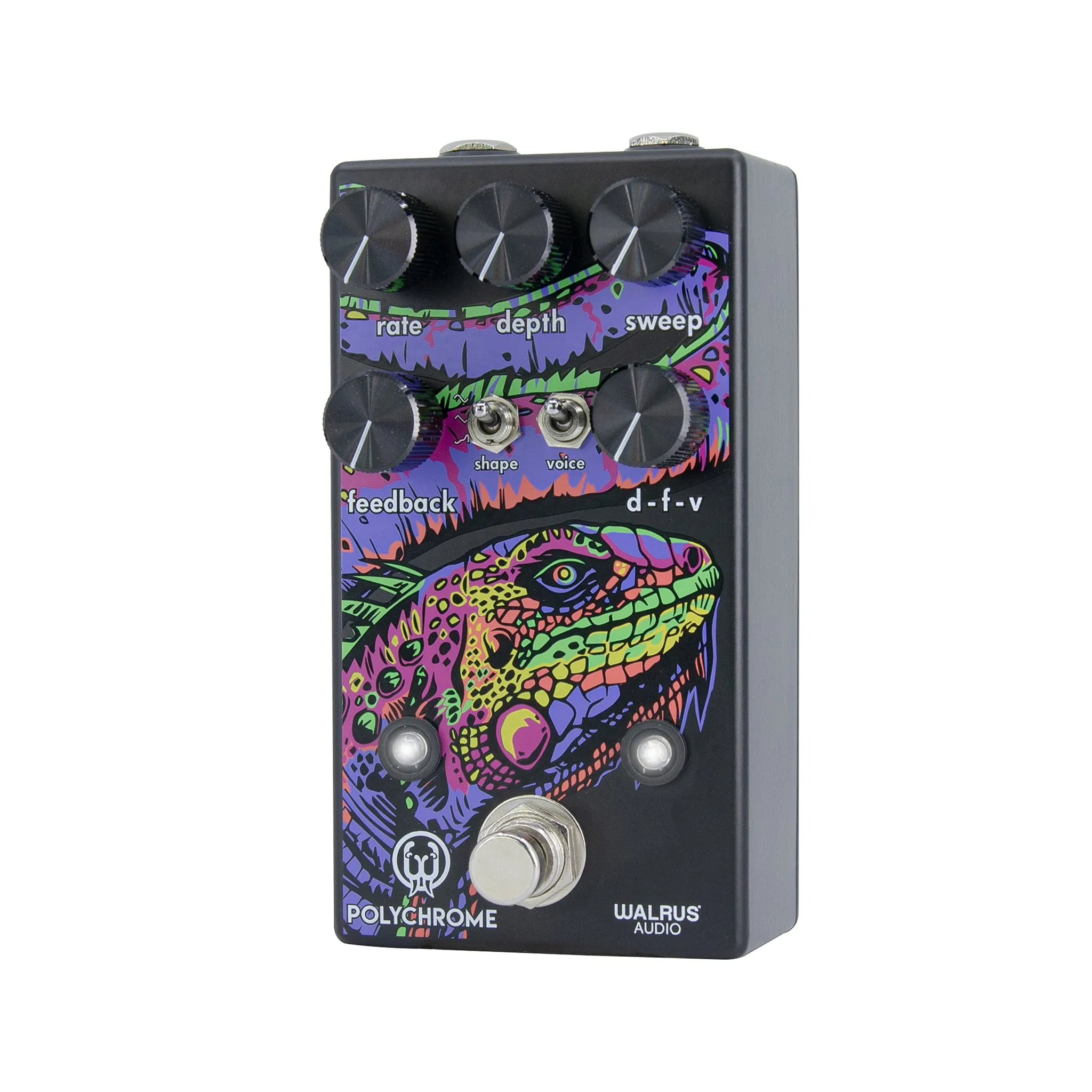 Walrus Audio Polychrome Flanger Guitar Effects Pedal