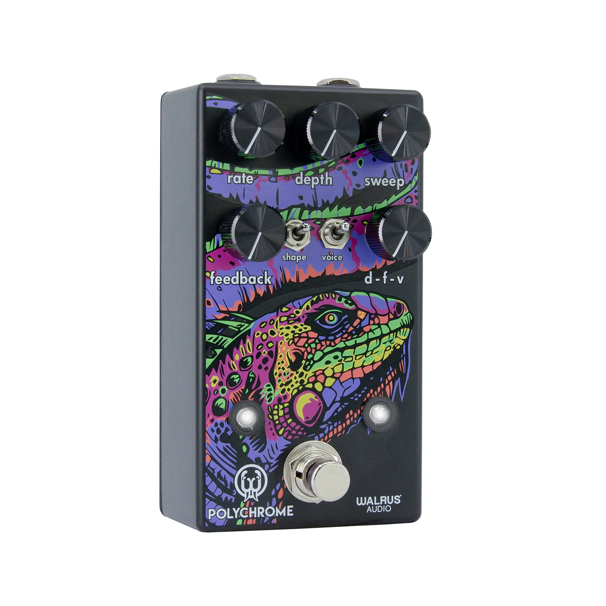 Walrus Audio Polychrome Flanger Guitar Effects Pedal