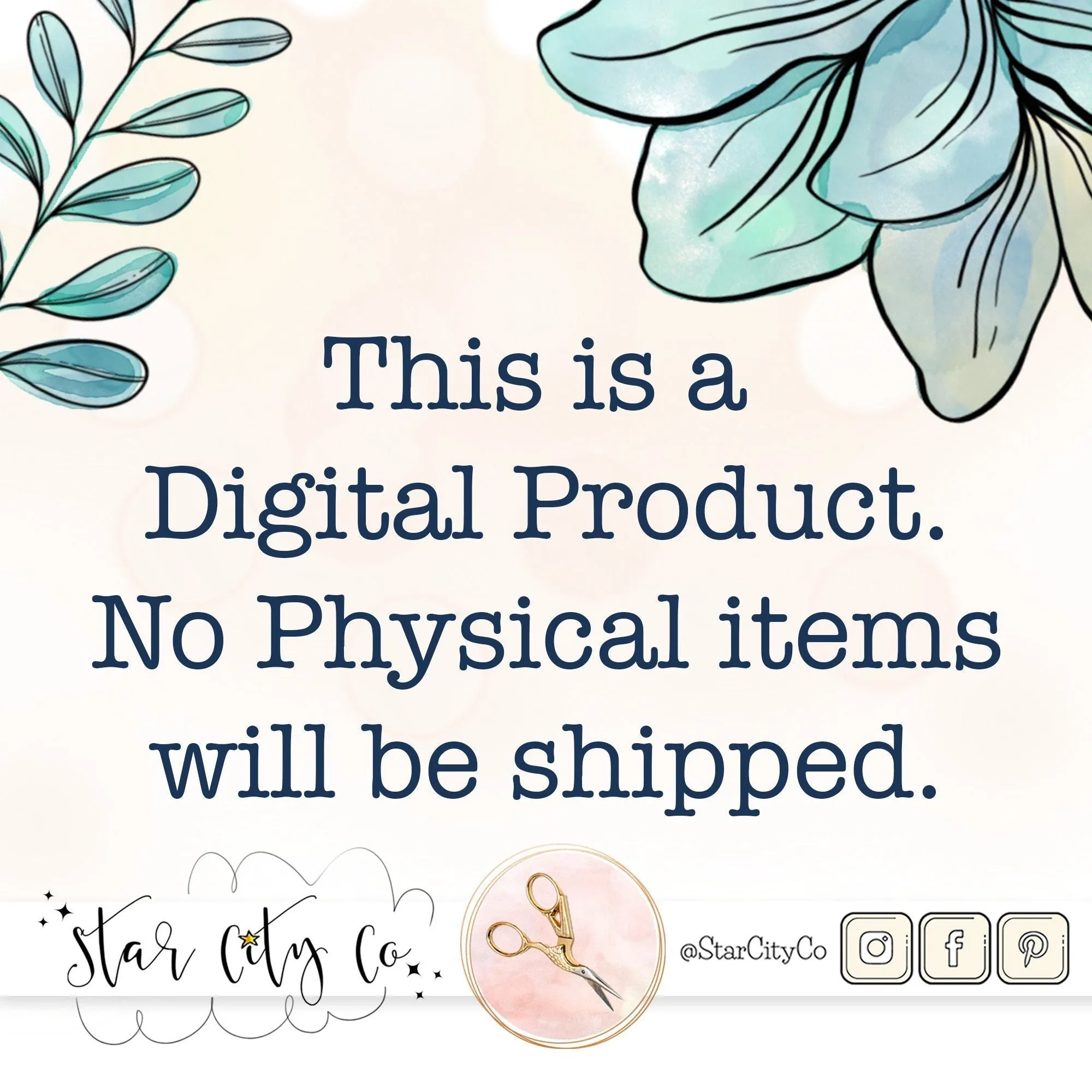 Watercolor Floral Stationery Set Printable, Mother's Day Gift, Spring Bouquet Cute Stationery Instant Download