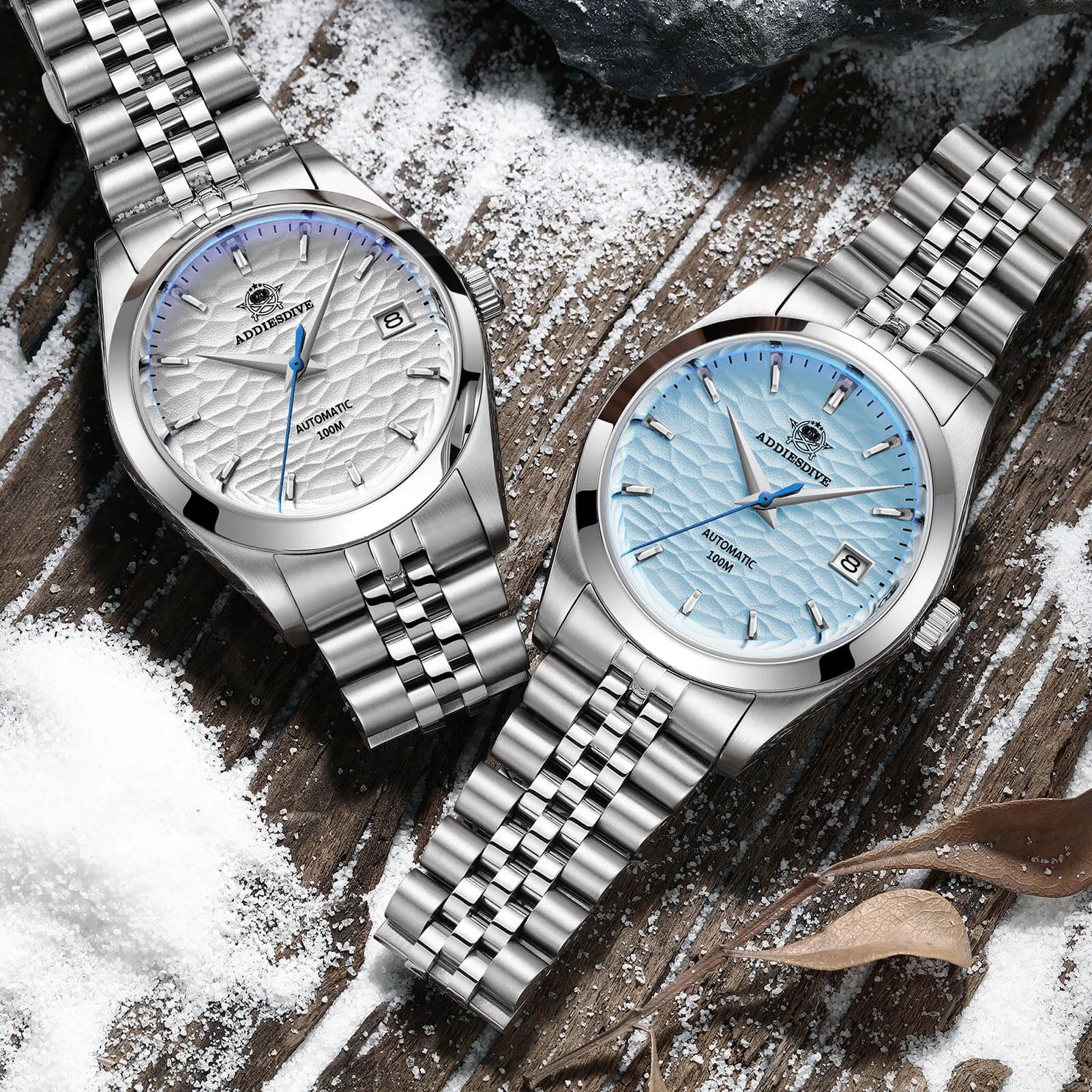 ★Weekly Deal★ADDIESDIVE 39mm Retro Mechanical Men Watch AD2118