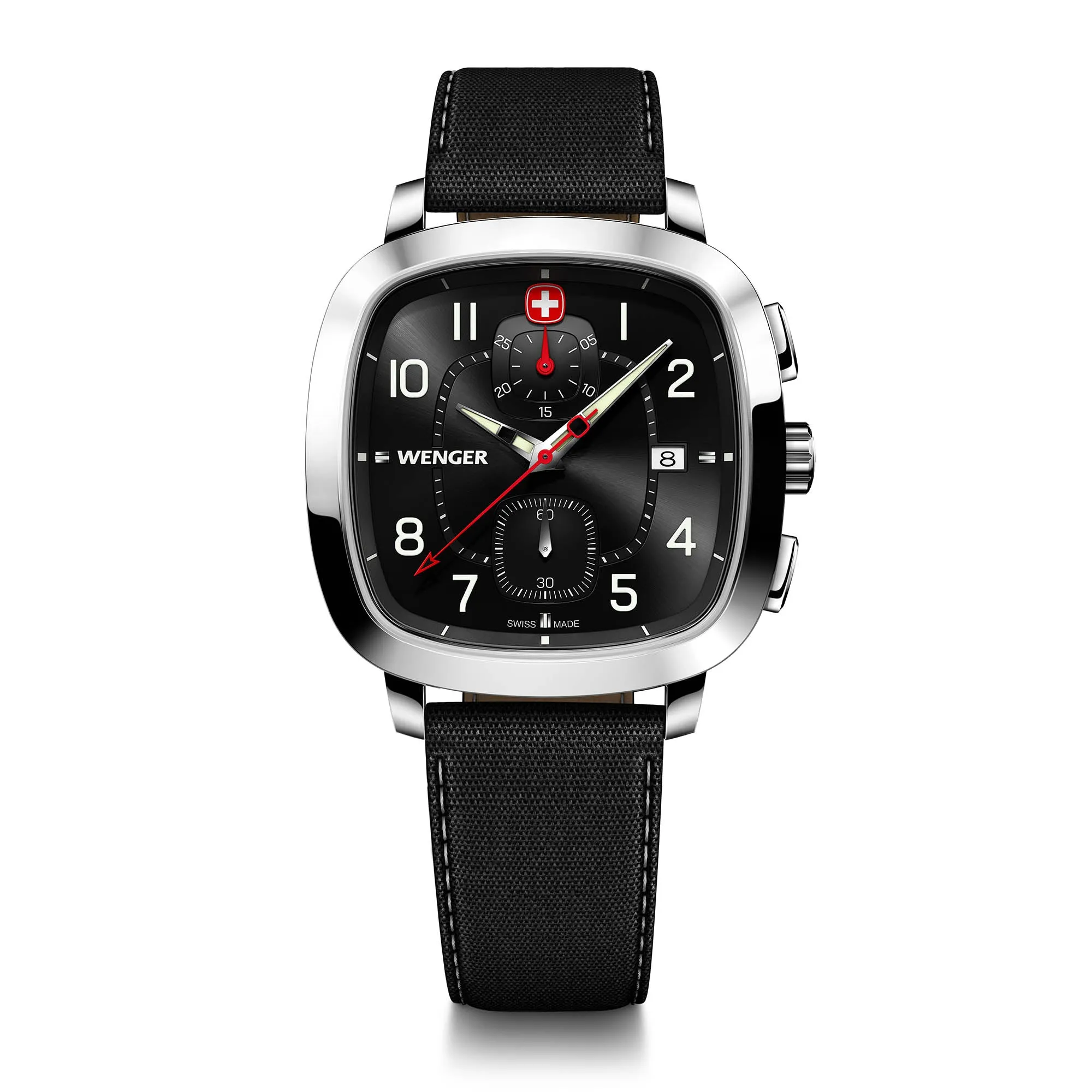 Wenger Vintage Sport Men's Chronograph Quartz Watch - Swiss Made
