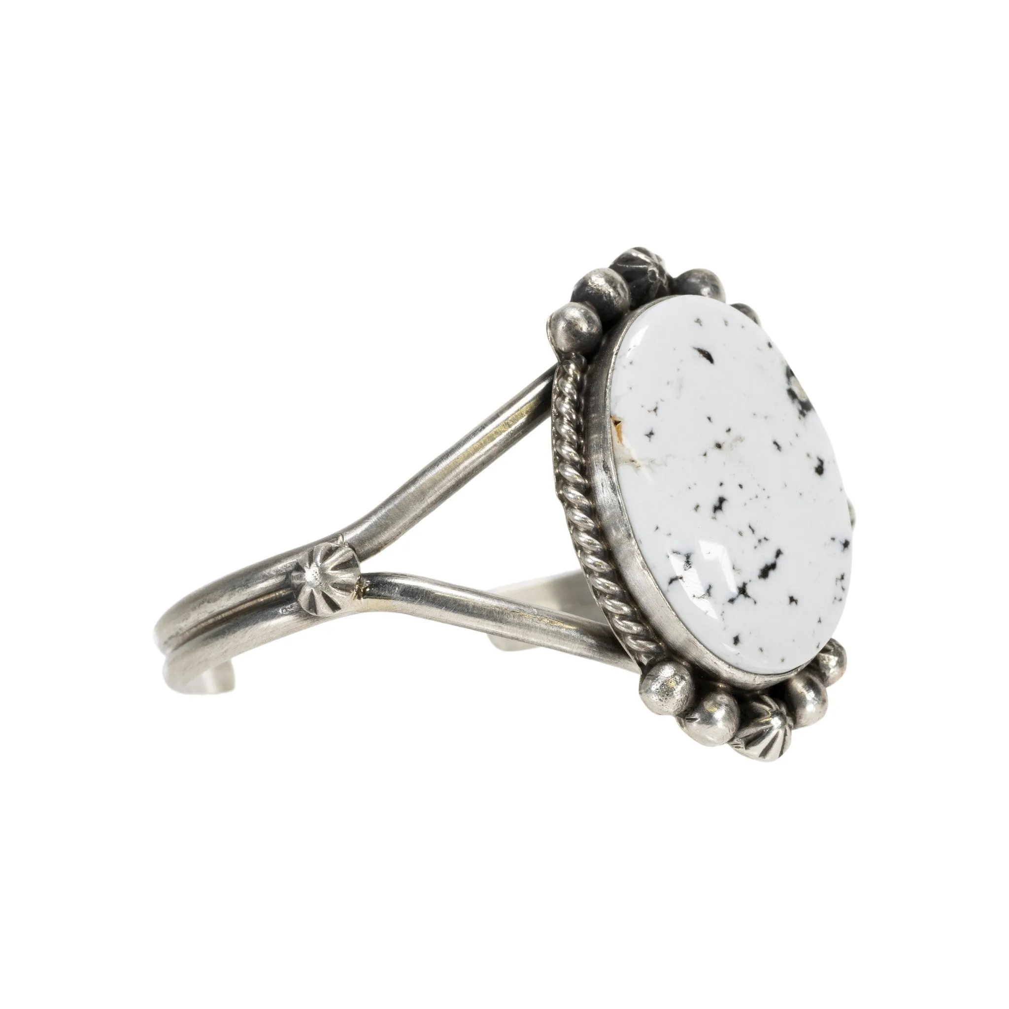 White Buffalo Turquoise Bracelet