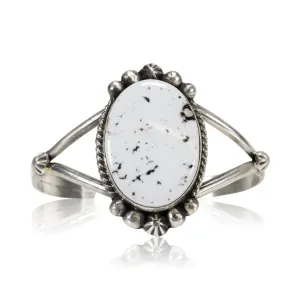 White Buffalo Turquoise Bracelet
