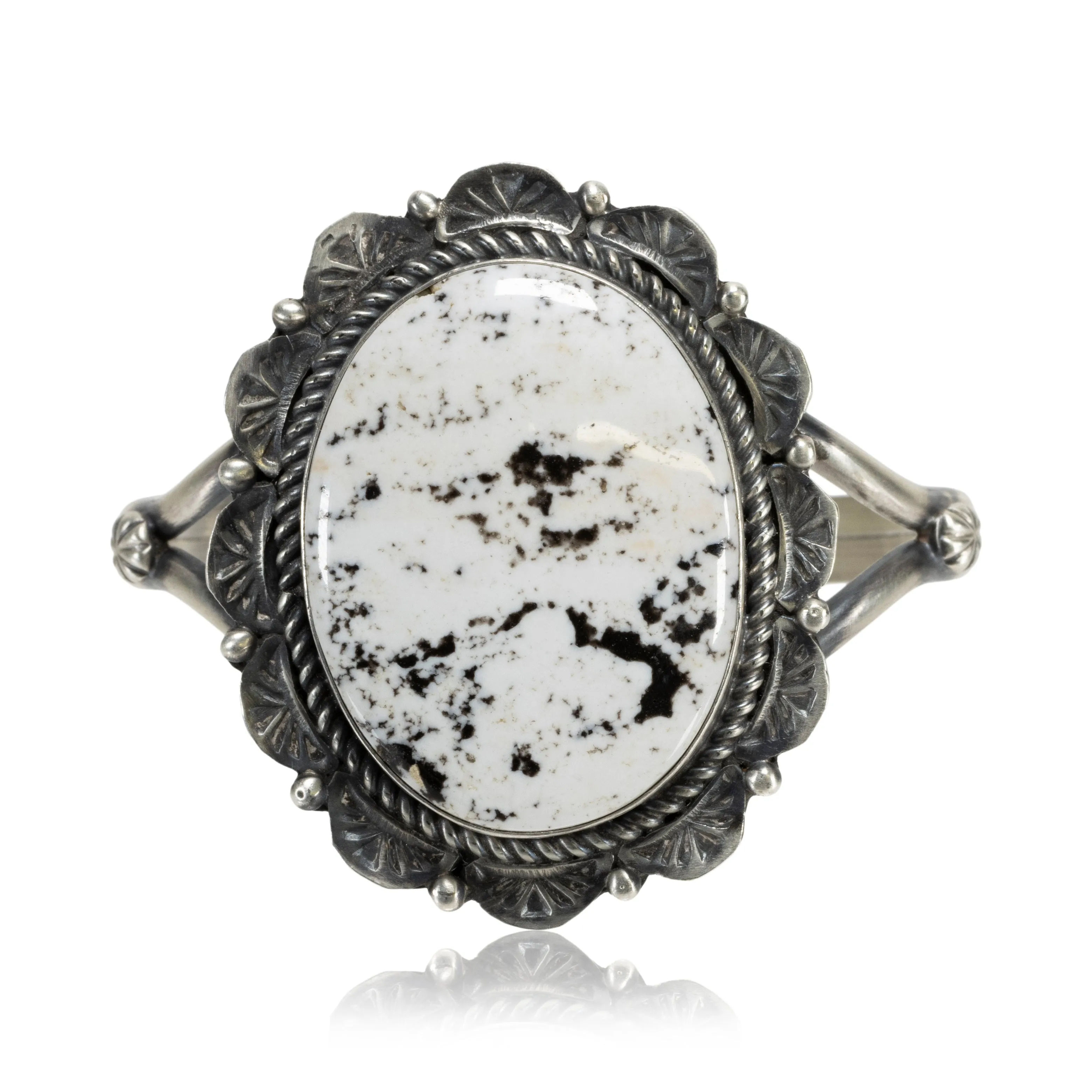 White Buffalo Turquoise Bracelet