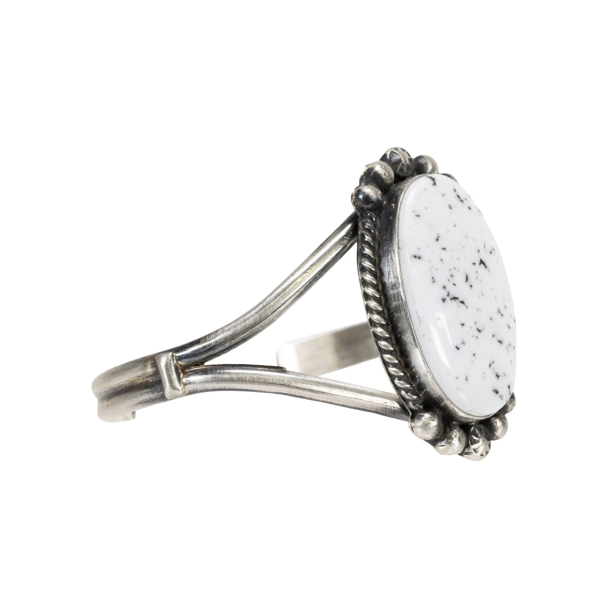White Buffalo Turquoise Bracelet