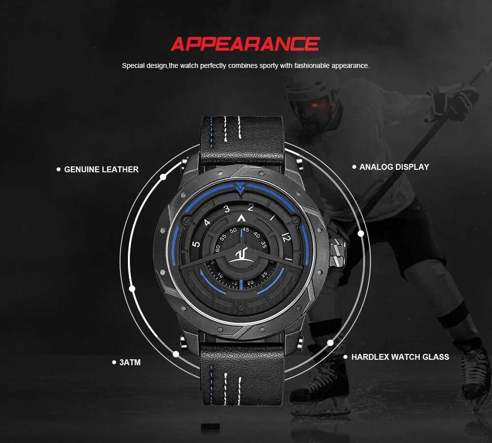 Wide.10 Military Movement Men's Watch 
