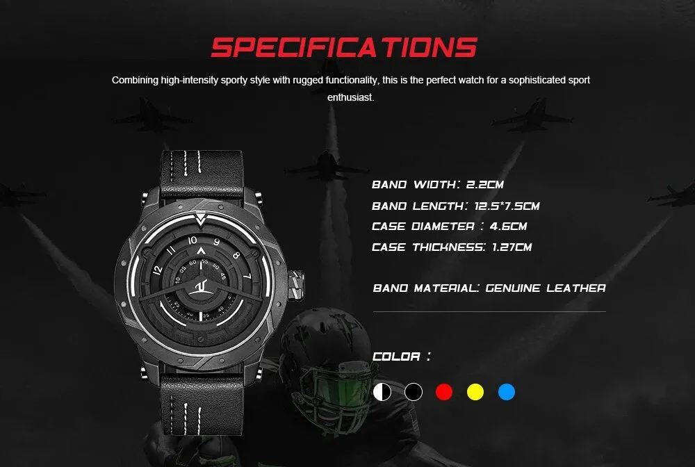 Wide.10 Military Movement Men's Watch 