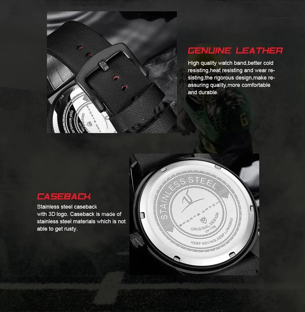 Wide.10 Military Movement Men's Watch 