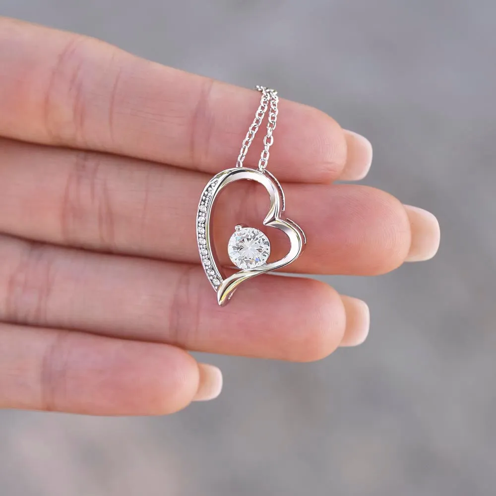 Wife Heart Necklace-She will love it!