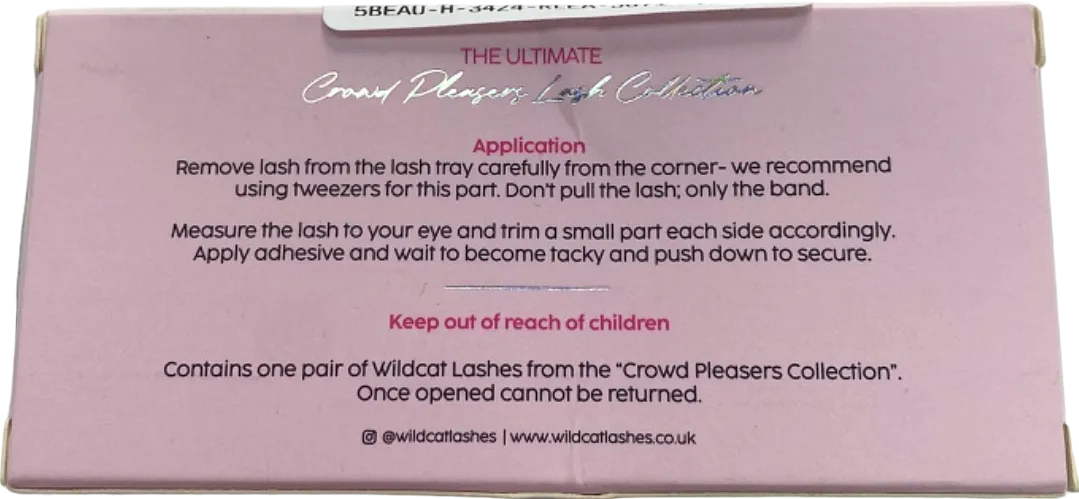 Wildcat Lashes Crowd Pleasers Collection Gal Pal