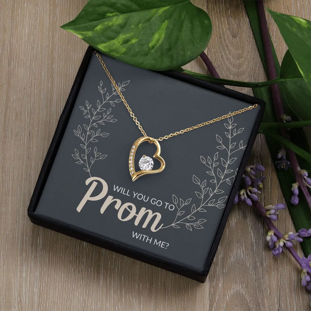 Will You Go to Prom With Me | Forever Necklace