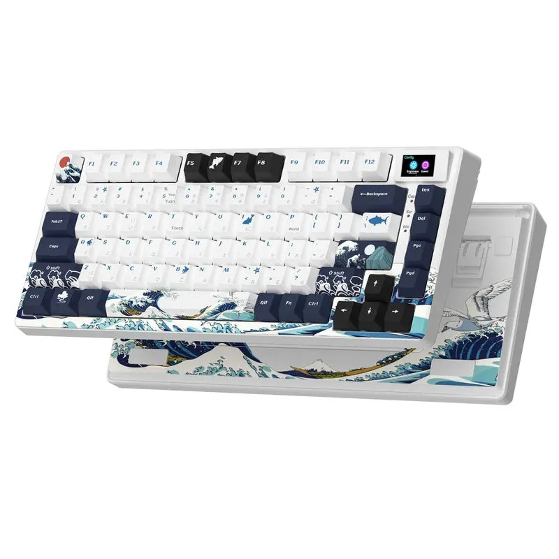 Wired Mechanical Gaming Keyboard- Hot-Swappable RGB Backlit for PC & Laptop