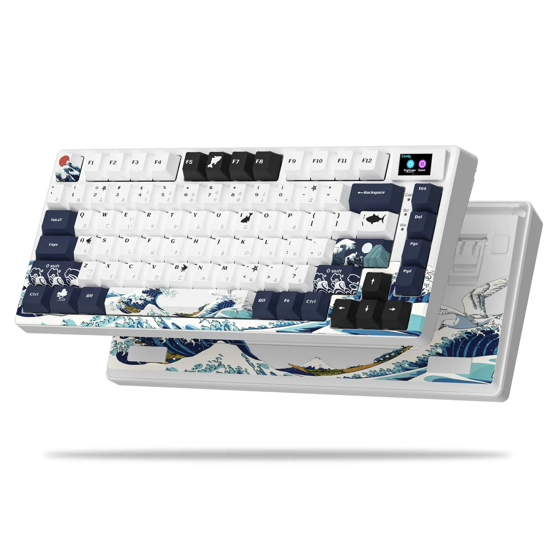 Wired Mechanical Gaming Keyboard- Hot-Swappable RGB Backlit for PC & Laptop